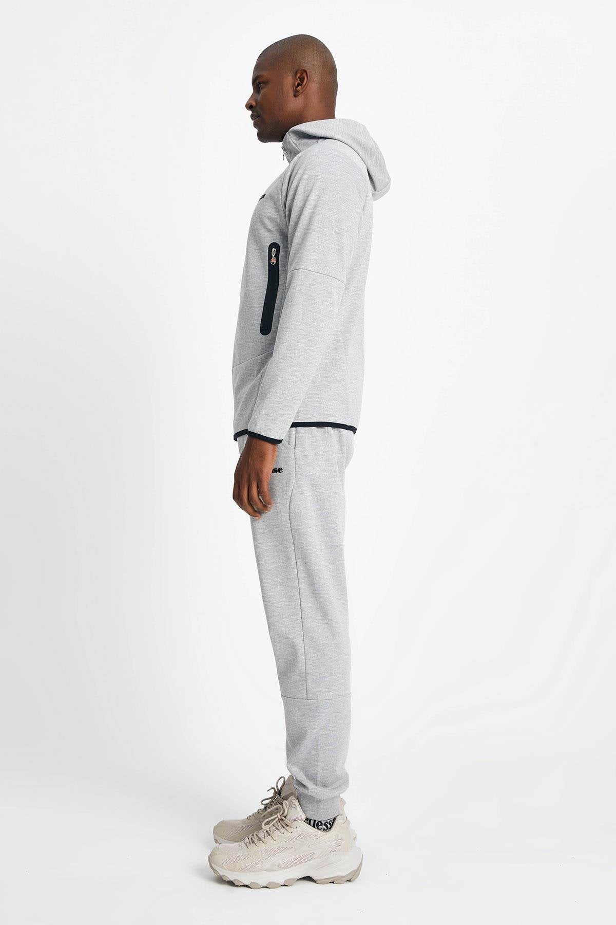 Ellesse Erkek Fermuarlı Sweat EM150-GR