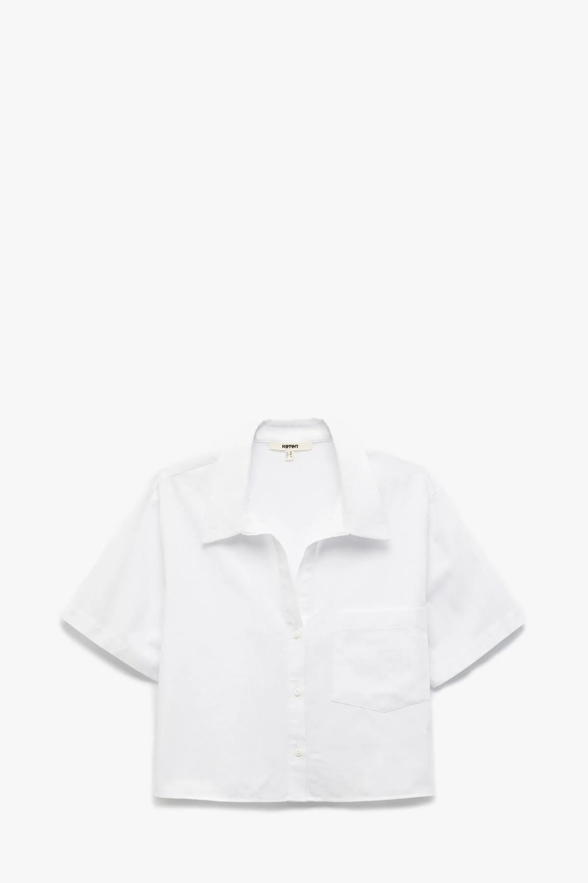 Koton Kadın Gömlek 5Sak60373Pw000