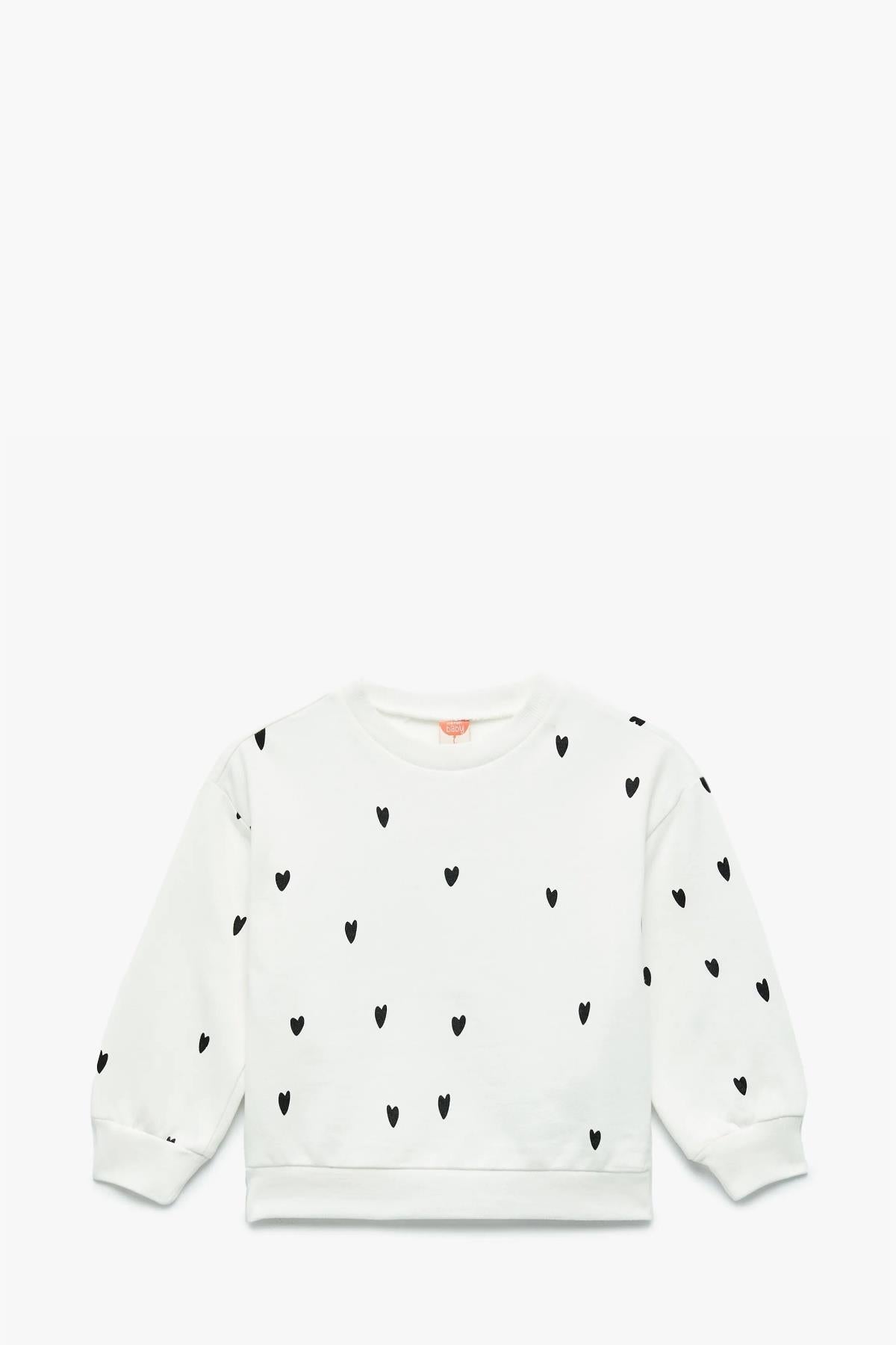 Koton Kız Bebek Sweat 6Wmg10089Ak0D1