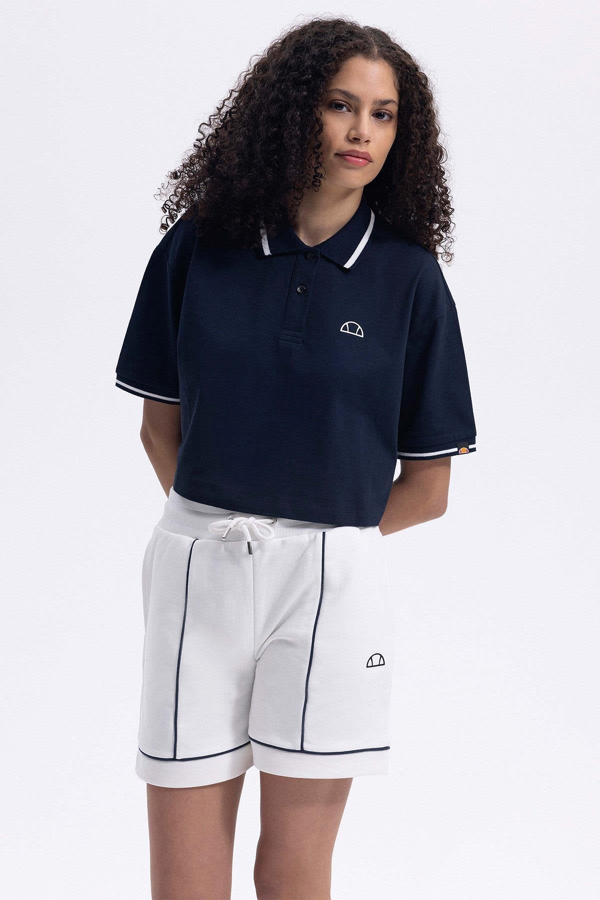 Ellesse Kadın Polo Yaka Tişört EF387-NV