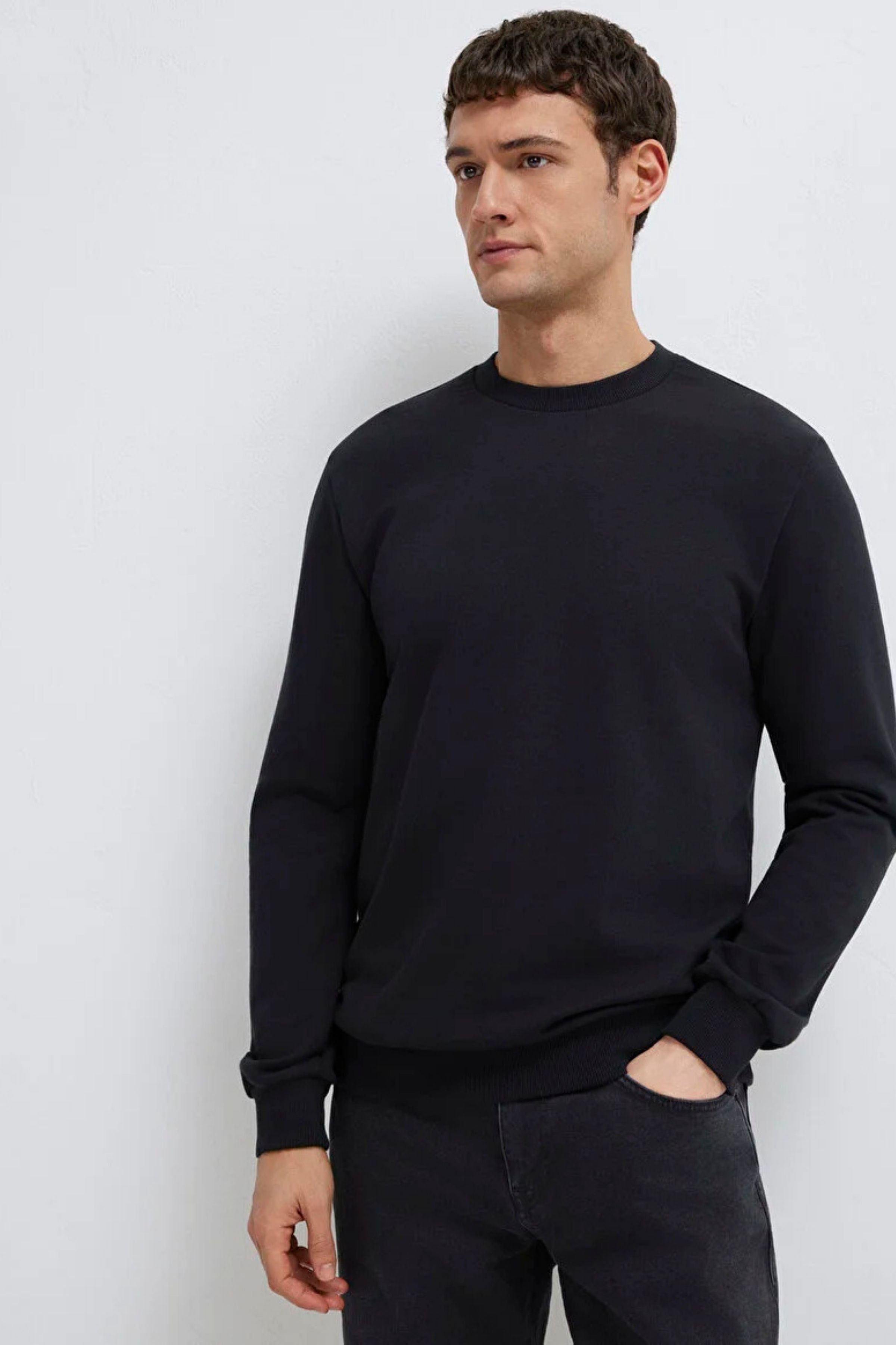 Mavi Bisiklet Yaka Erkek Sweat M0S10457-900