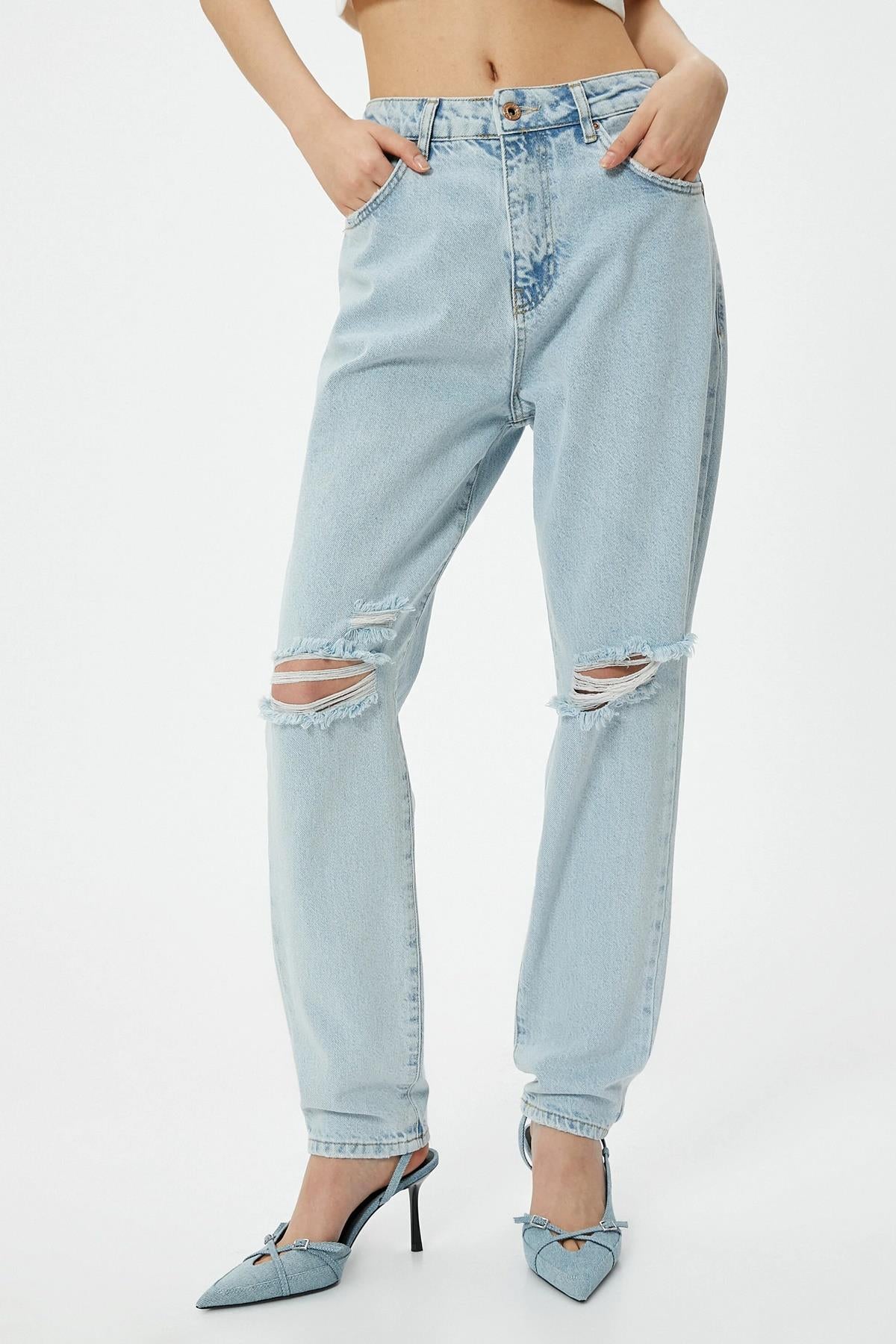 Koton Kadın Jean Pantolon 32029