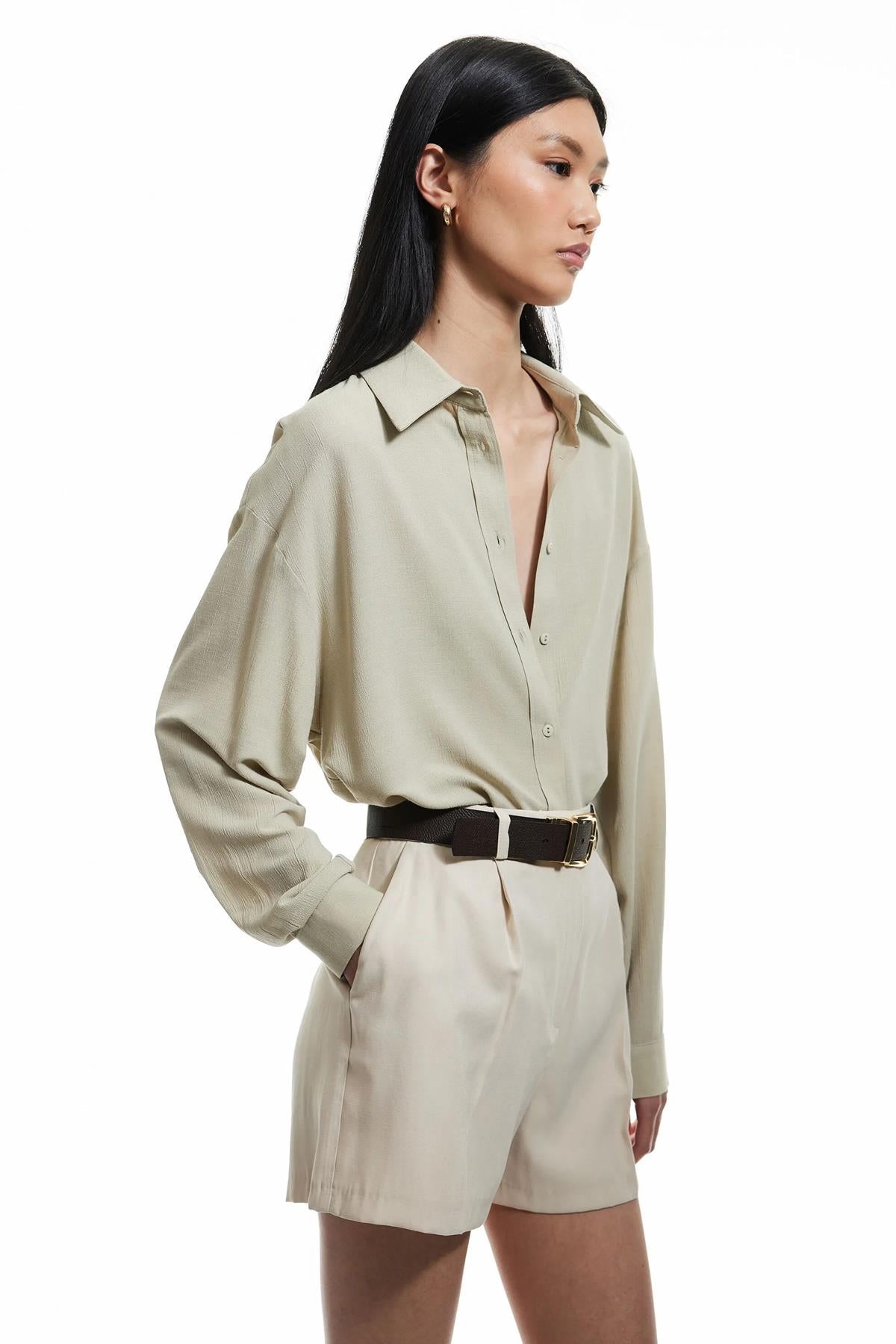 Koton Kadın Gömlek 5Sak60238Pw983