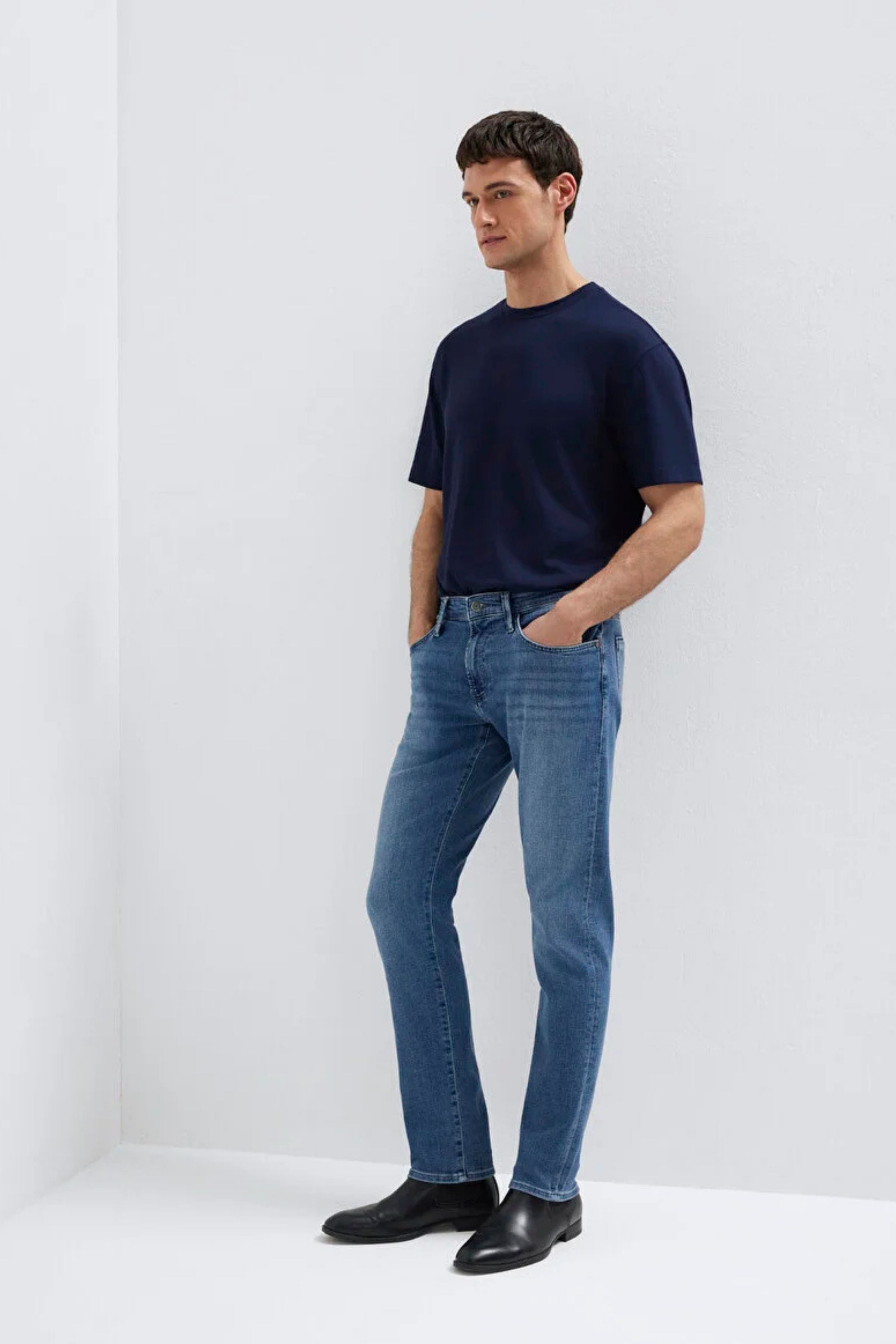 Mavi Jake Indigo Blue Lux Black Erkek Jean Pantolon M00422a1-A1745
