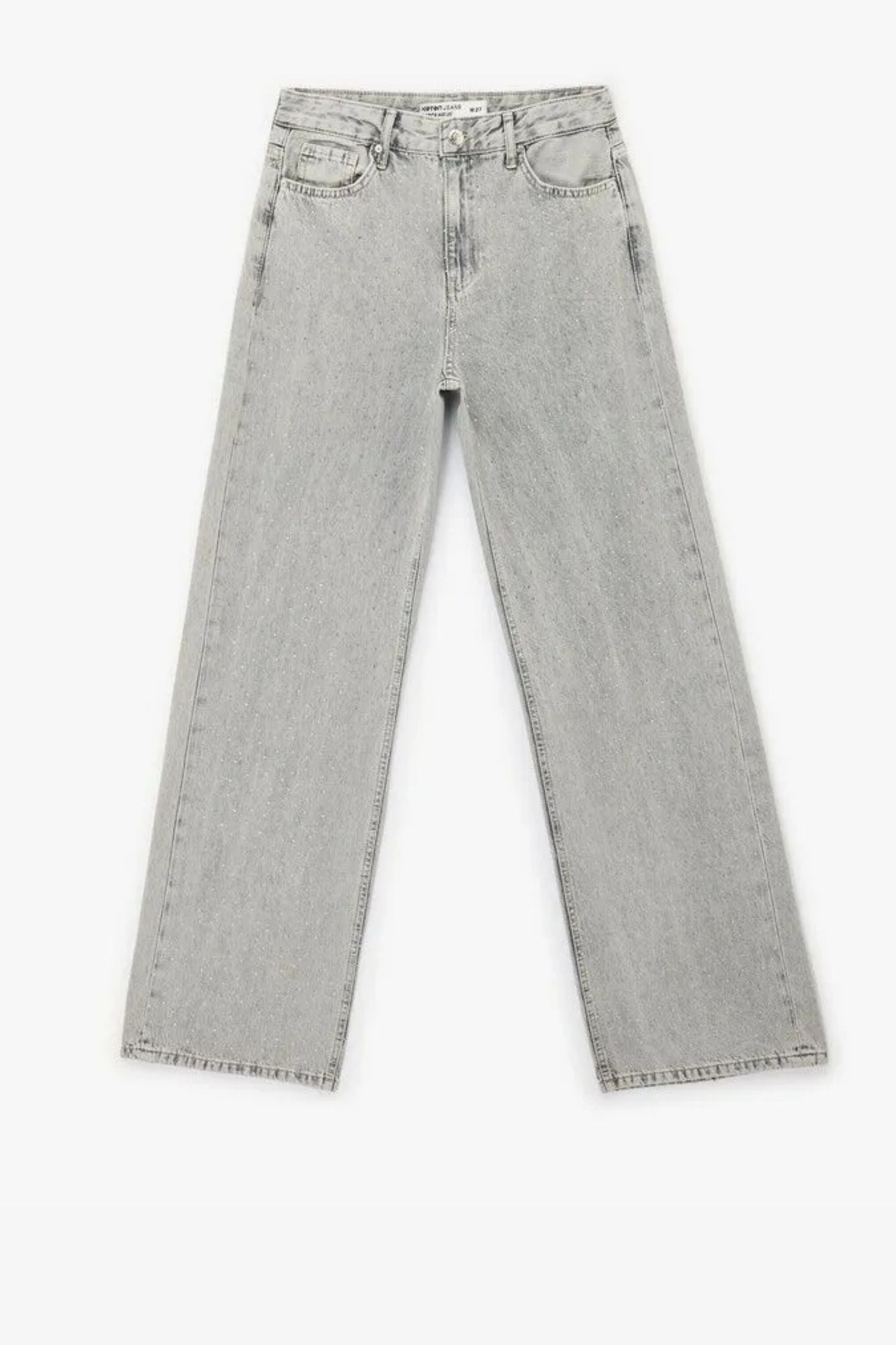 Koton Kadın Pantolon 6SAL40006MD-GRY