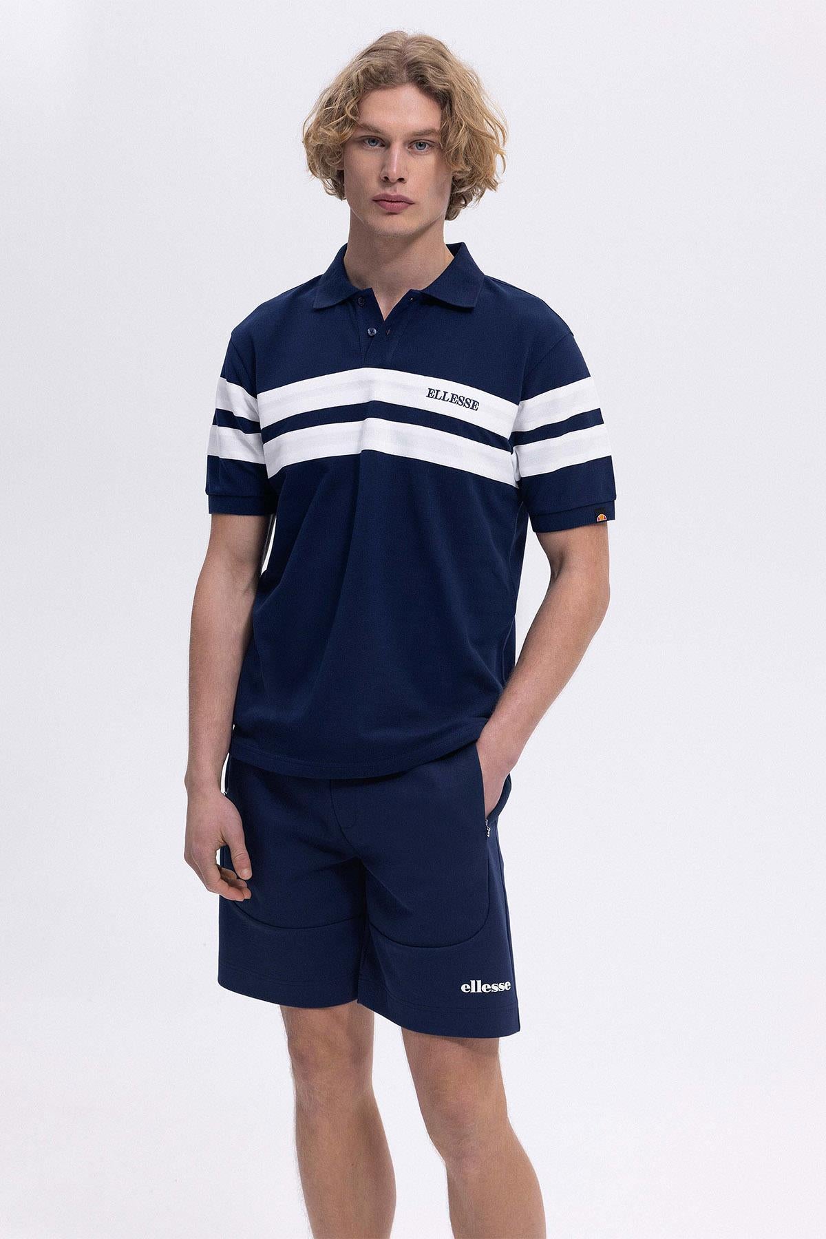 Ellesse Erkek Polo Yaka Tişört EM396-NV