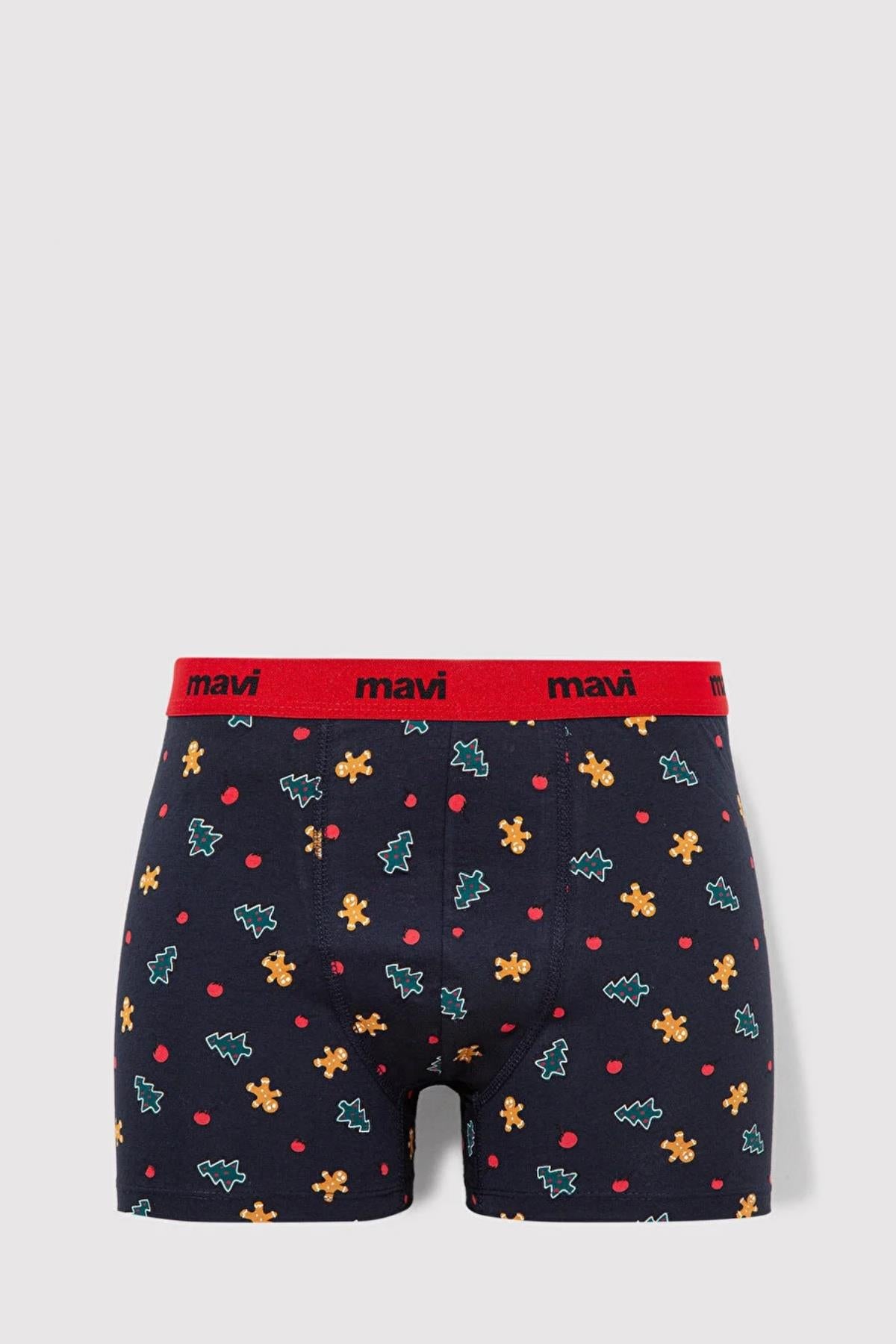 Mavi Koyu Lacivert Erkek Boxer M092252-70