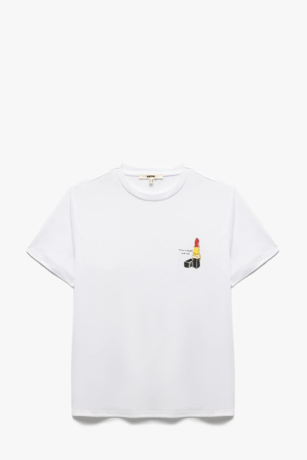 Koton Kadın Tişört 5Sak50270Ek000