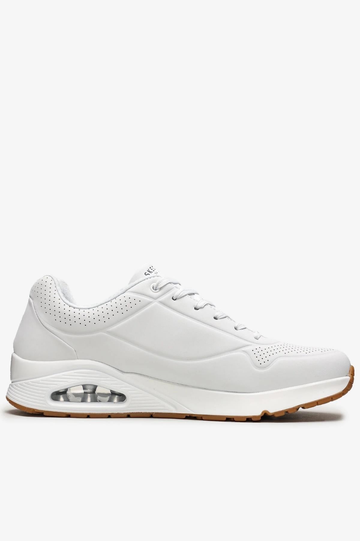 Skechers Uno Erkek Ayakkabı 52458 Wht