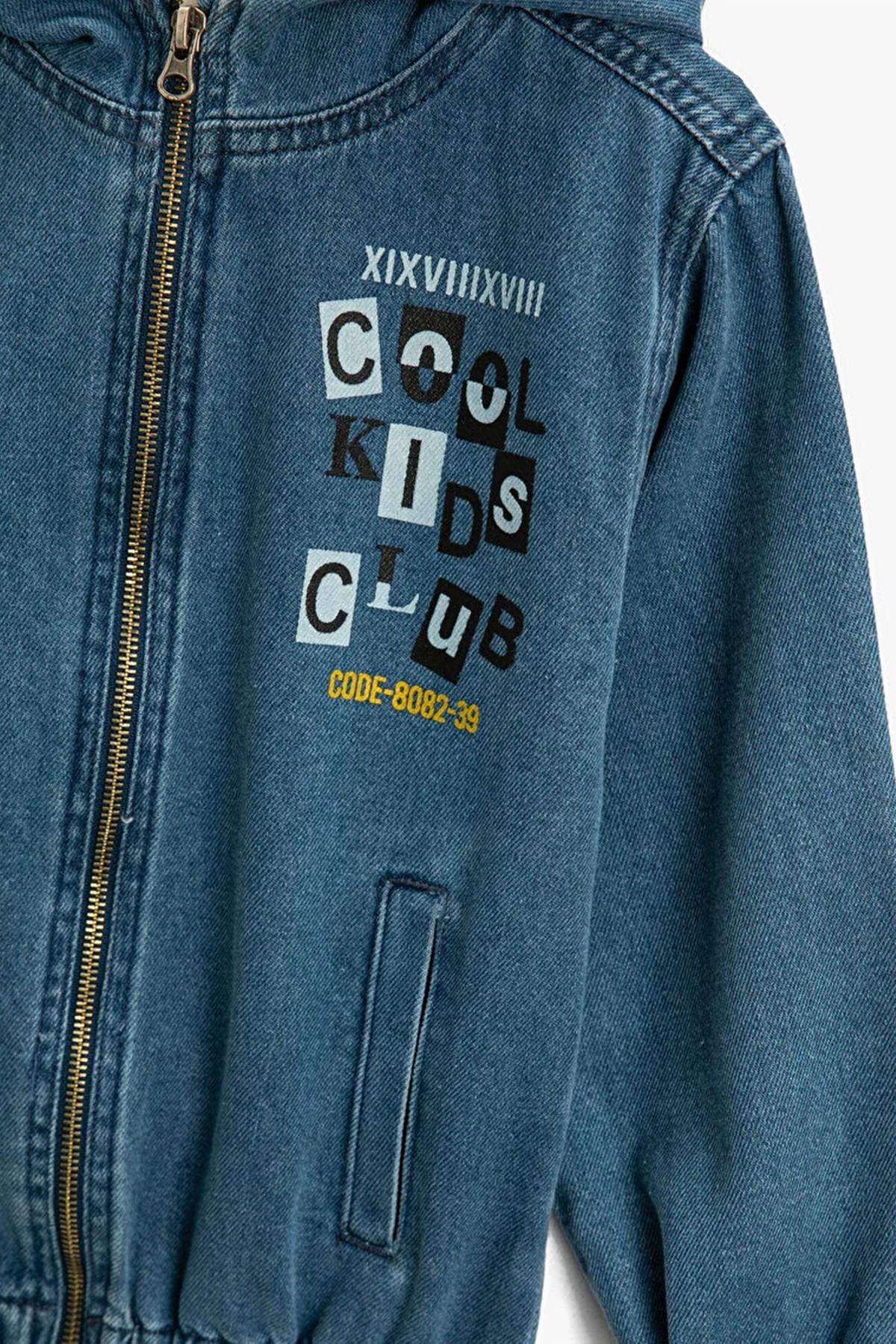 Koton Erkek Çocuk Jean Ceket 21222