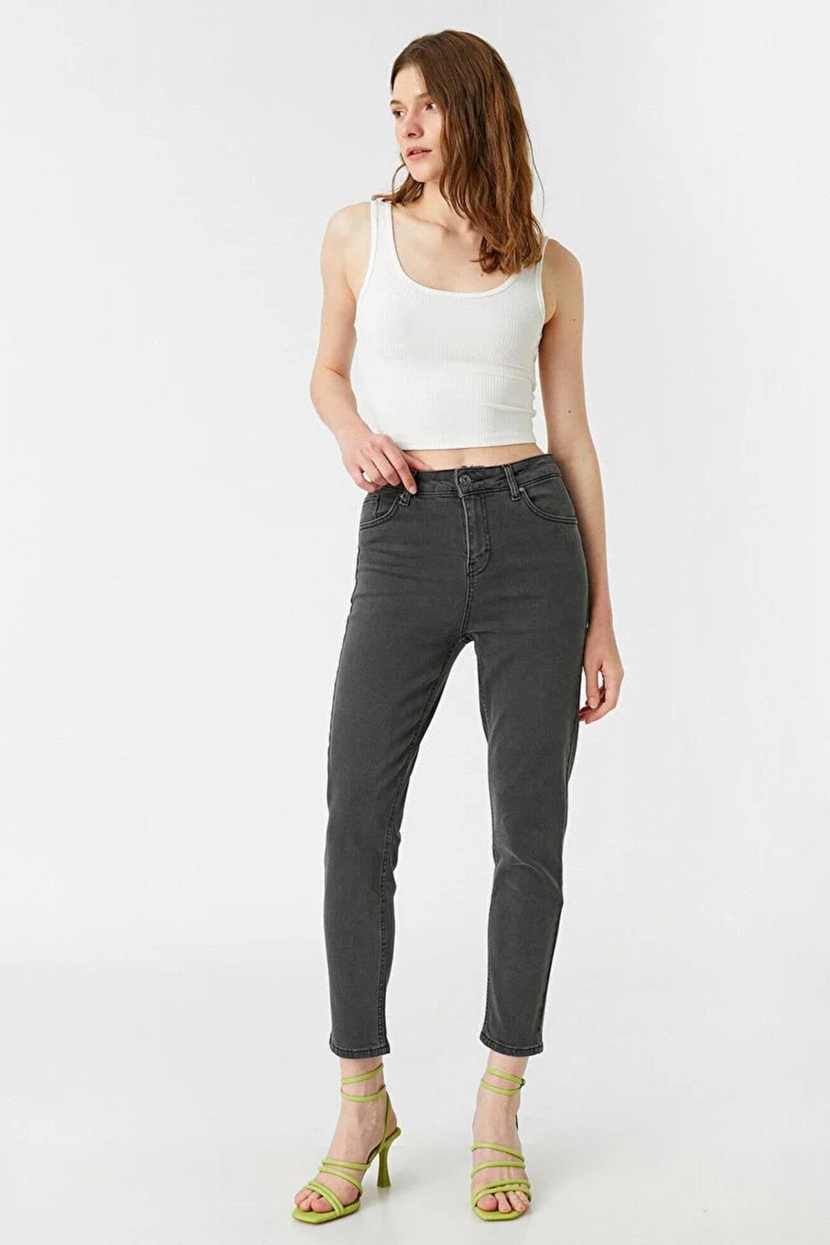 Koton Kadın Jean Pantolon 22435