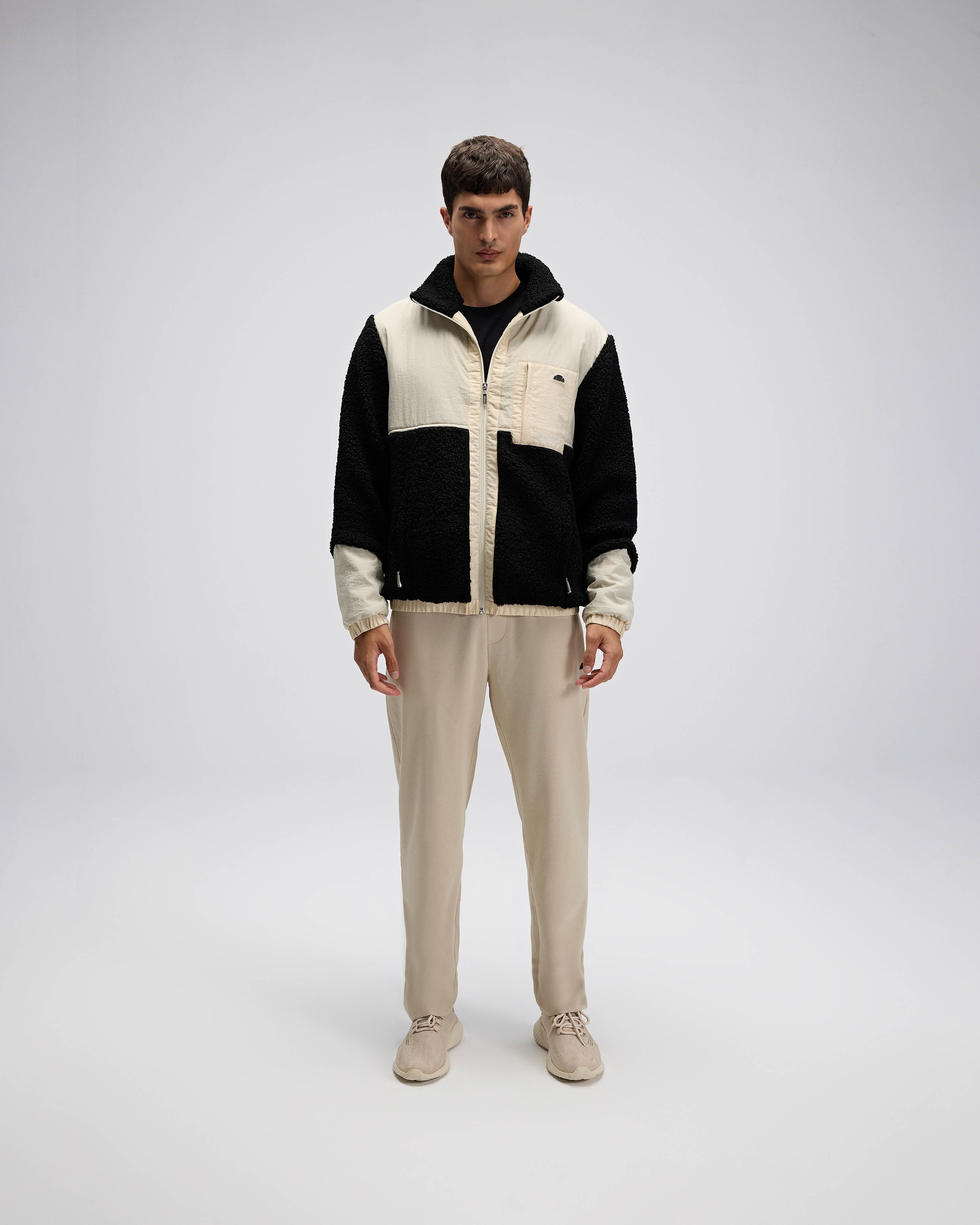 Ellesse Erkek Fermuarlı Polar Mont Em511-Bk