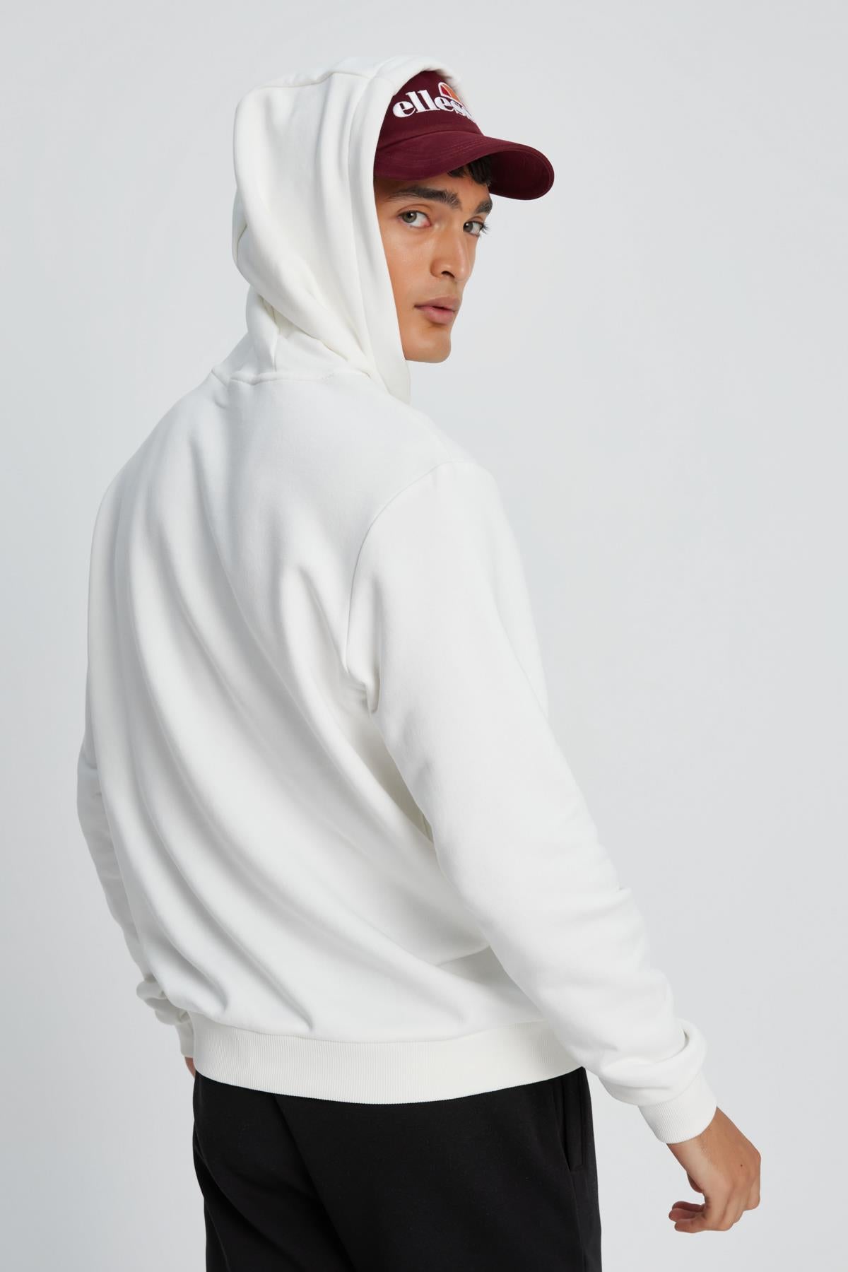 Ellesse Erkek Kapüşonlu Sweatshirt EM050-BG