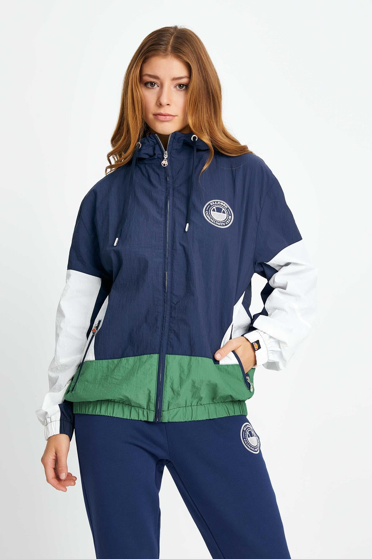 Ellesse Kadın Fermuarlı Ceket EF127-NV