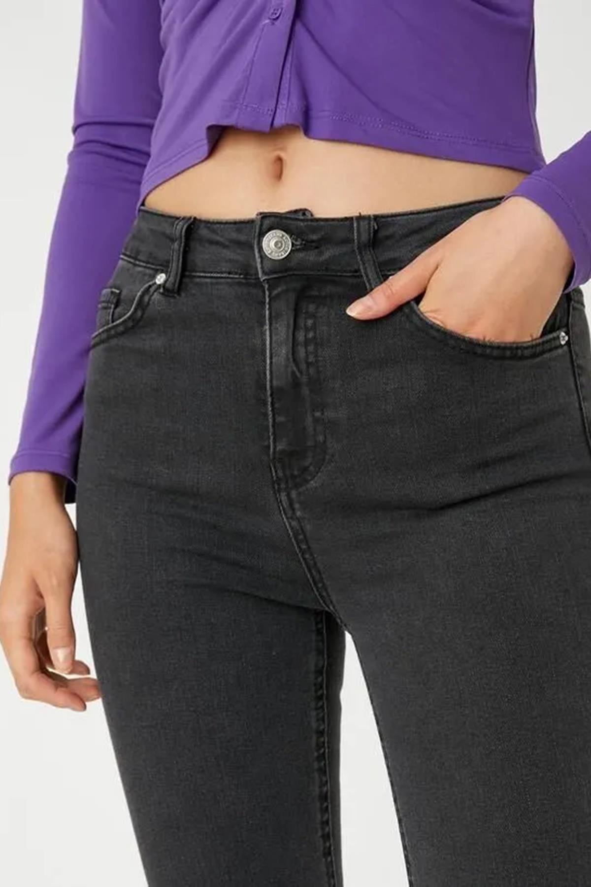 Koton Kadın Jean Pantolon 24222