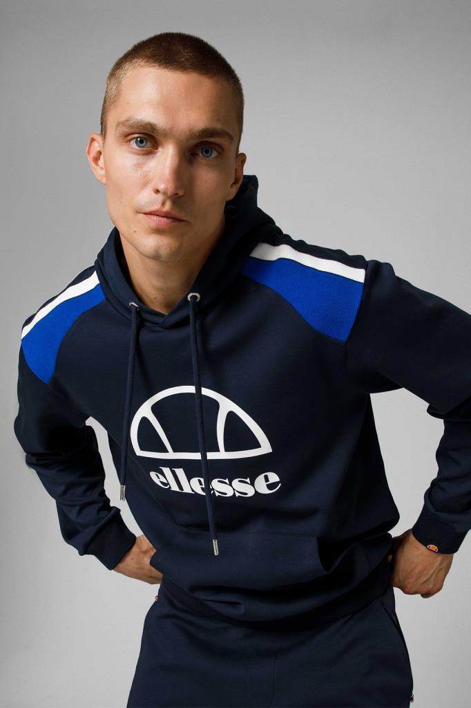 Ellesse Kapüşonlu Erkek Sweat EM257-NV