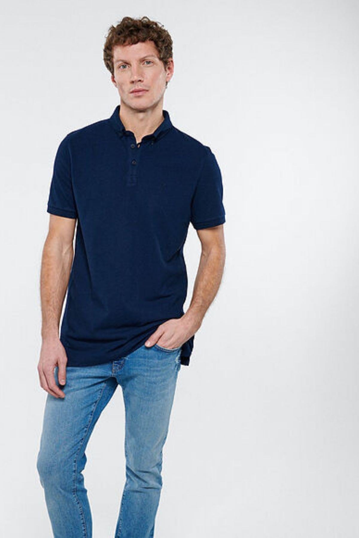 Mavi Polo Gece Lacivert Erkek Tişört 063247-28417