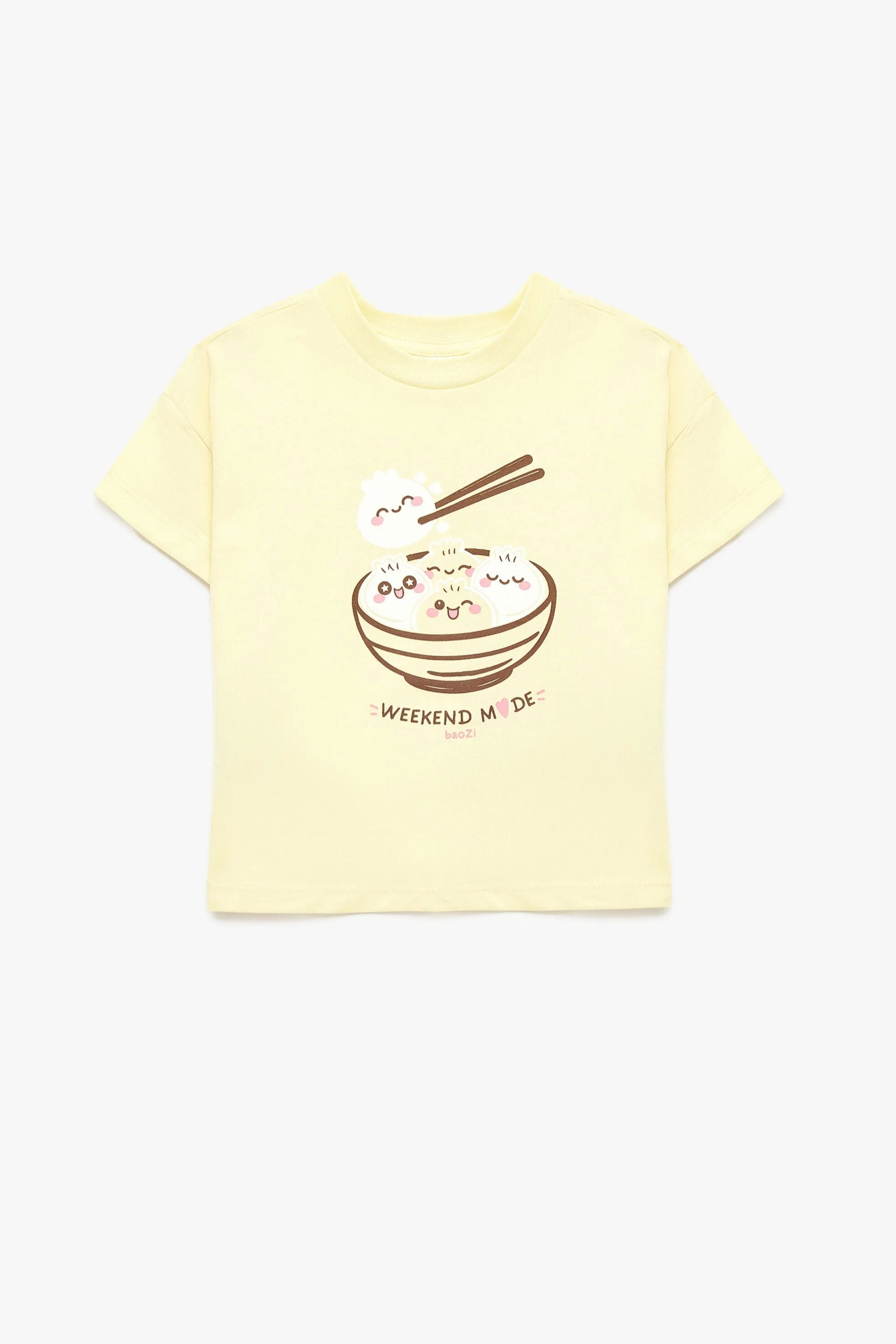 Koton Kız Bebek Tişört 6smg10157ak151