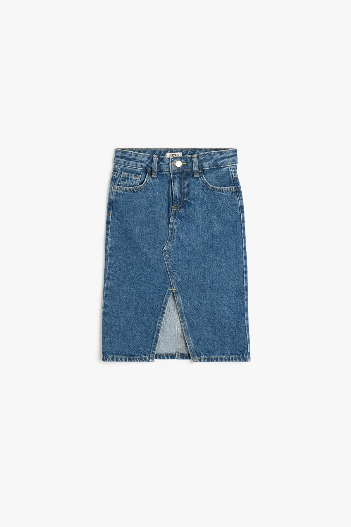 Koton Kız Çocuk Jean Etek 36304