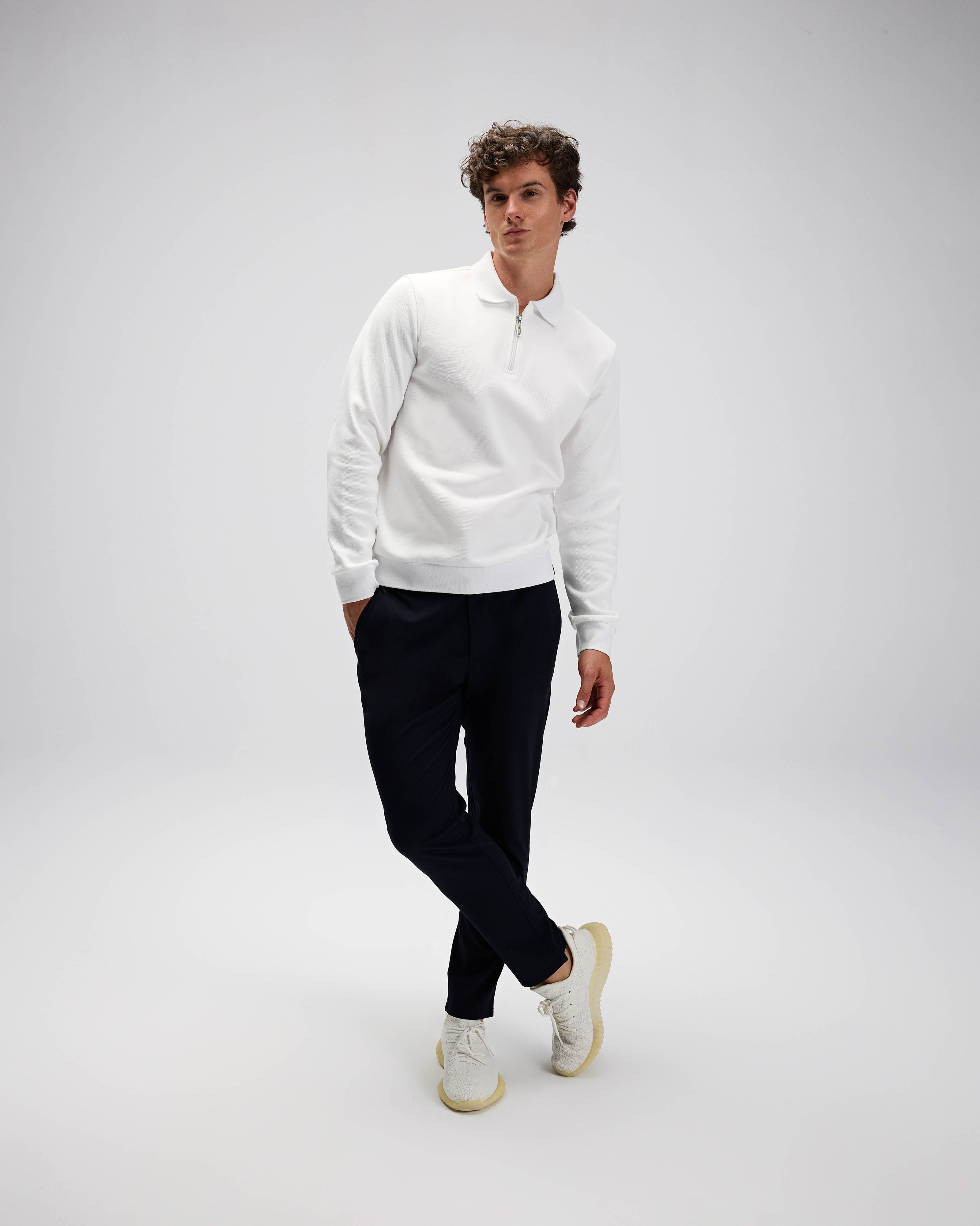 Ellesse Erkek Polo Sweatshirt Em602-Bg