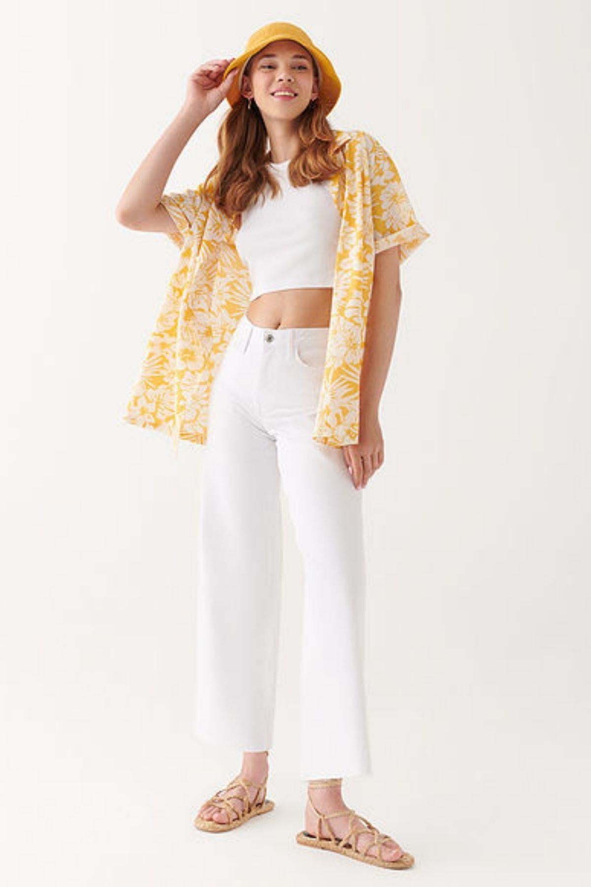 Mavi Bodrum Kadın Jean Pantolon M101046-31