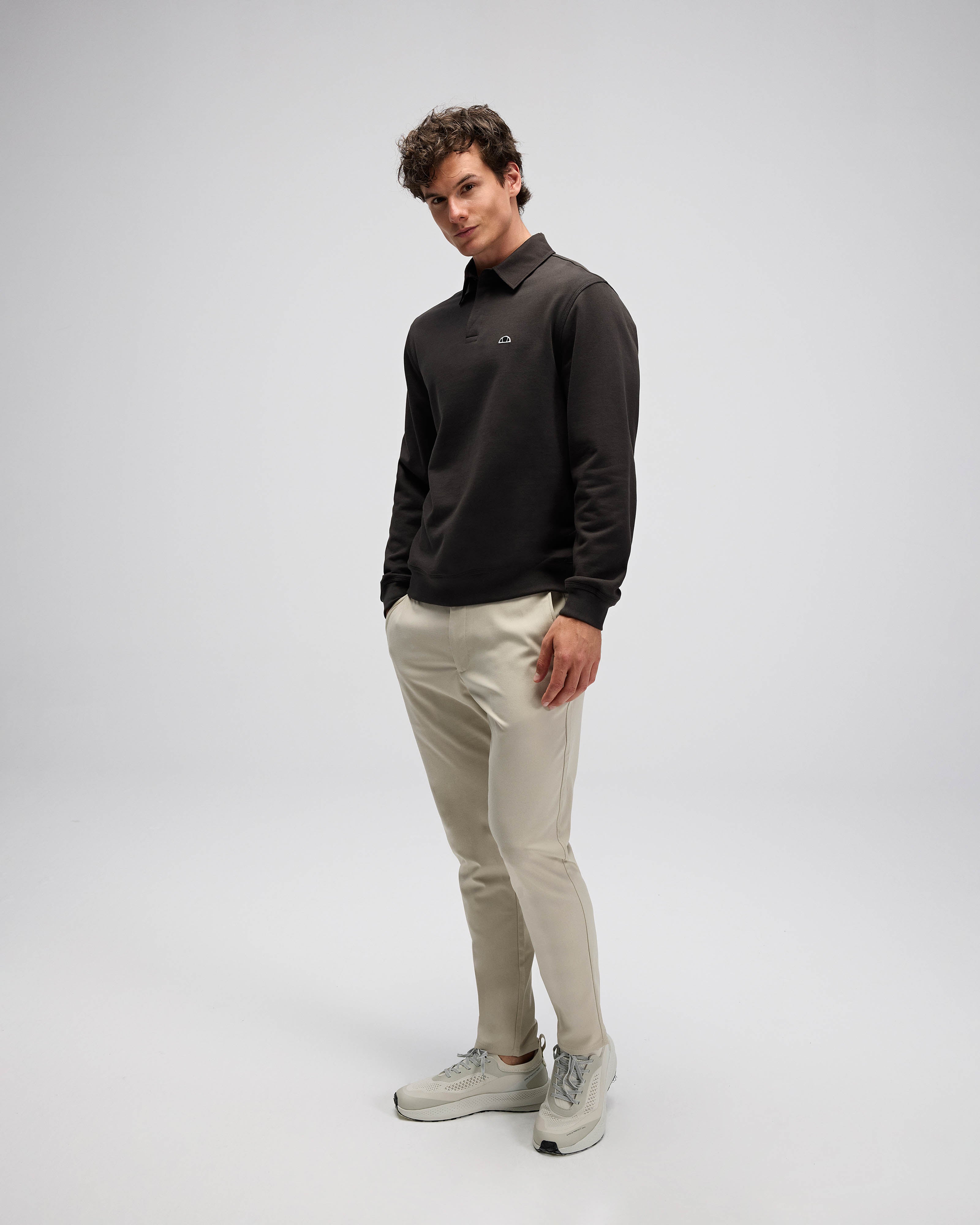 Ellesse Erkek Polo Sweatshirt Em607-Kh