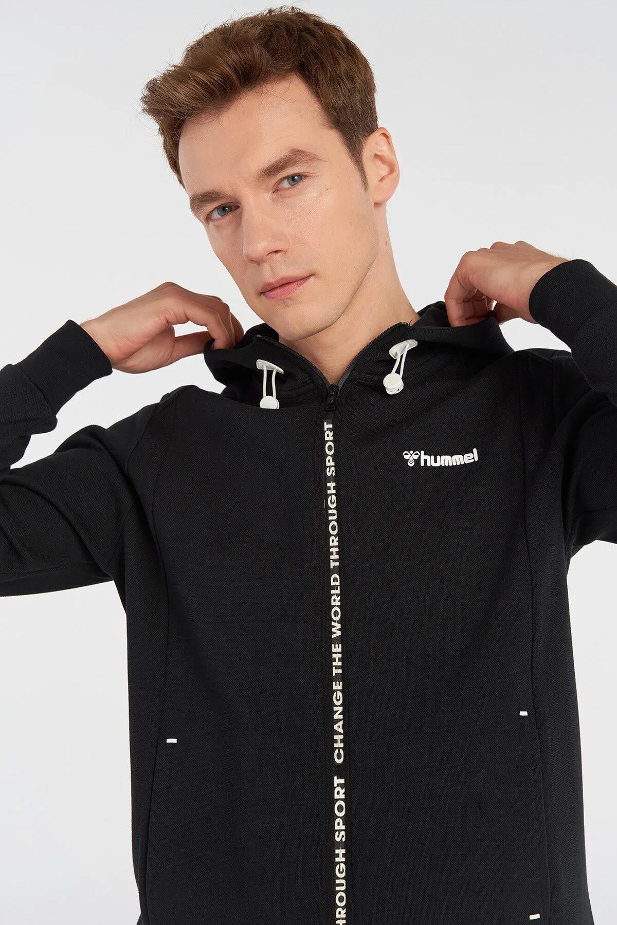 Hummel Jensen Erkek Fermuarlı Sweat 921993-2001