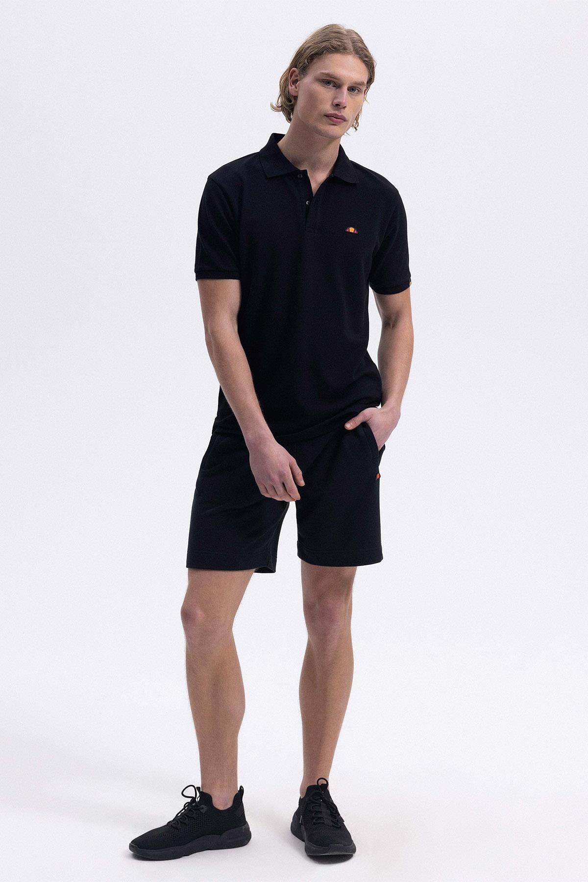 Ellesse Erkek Polo Yaka Tişört EM460-BK