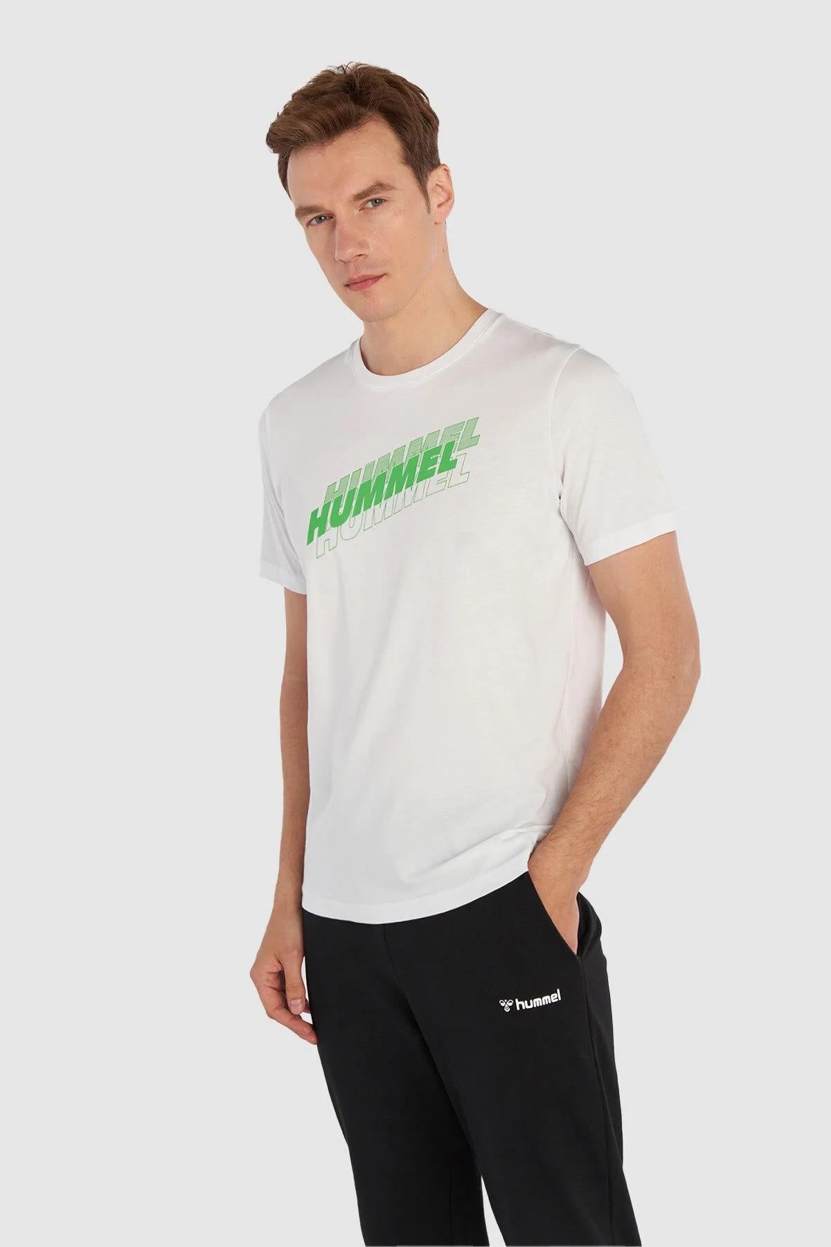 Hummel Graphic Triple Erkek Tişört 911961-9001