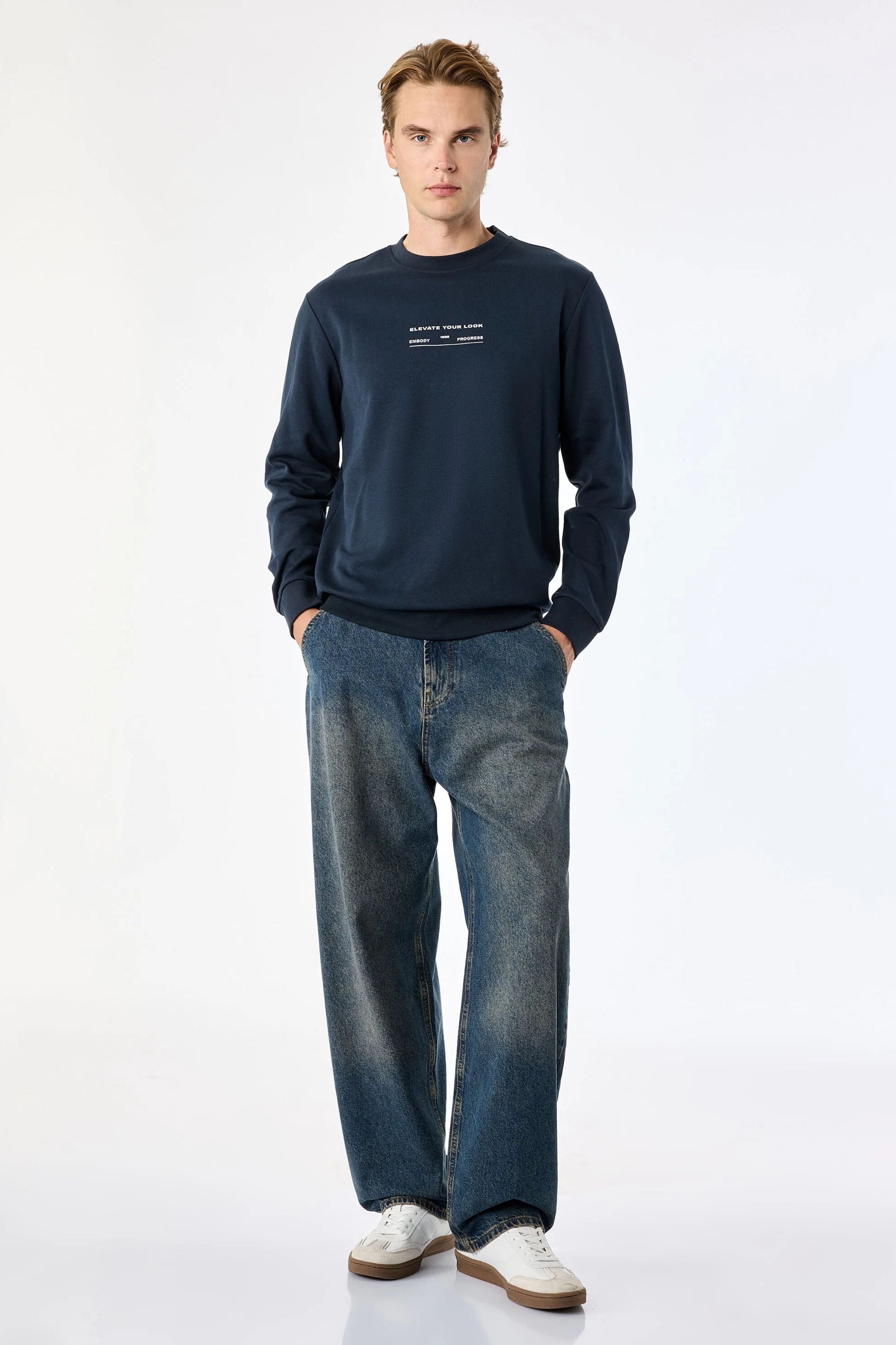 Koton Erkek Sweat 7wam70049m710