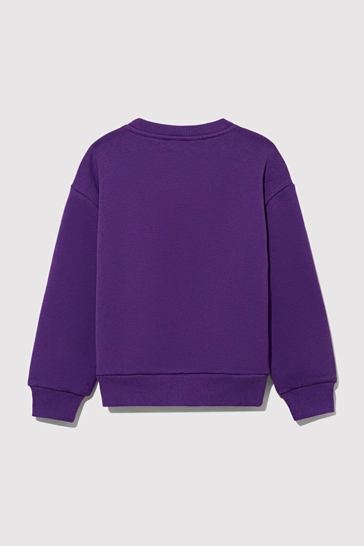 Mavi Tweety Baskılı Kız Çocuk Sweat M7S10073-7