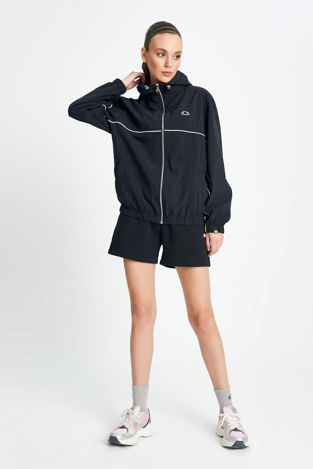 Ellesse Kadın Fermuarlı Ceket EF100-BK
