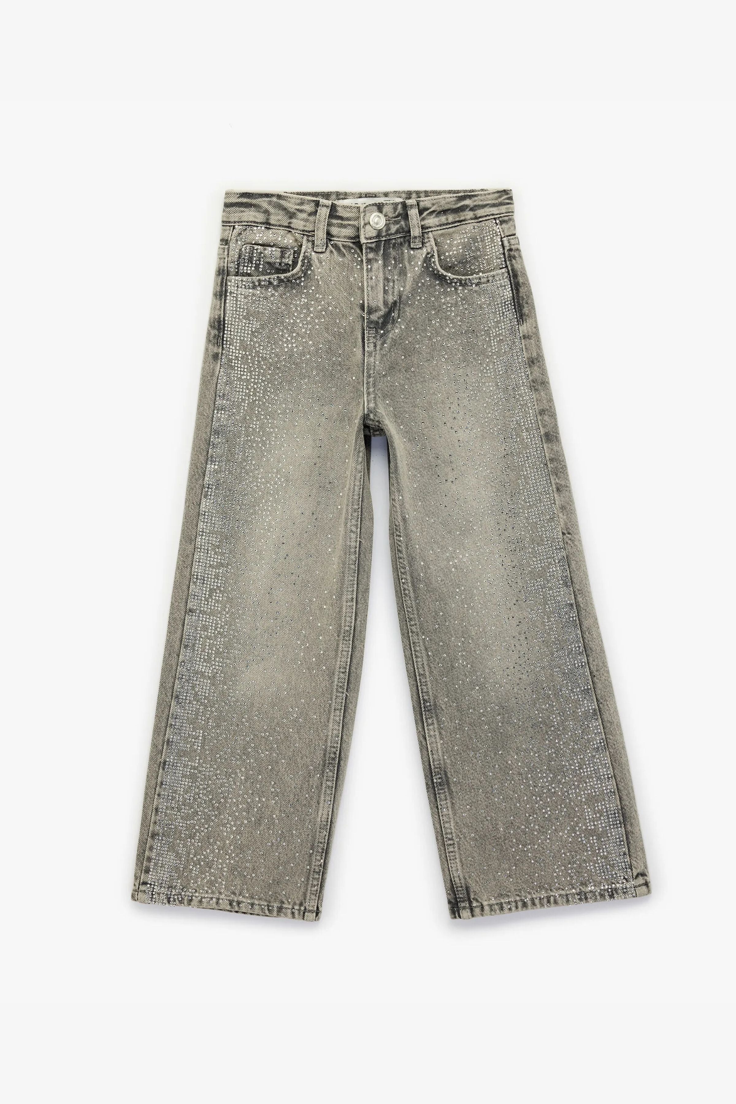 Koton Kız Çocuk Pantolon 6SKG40089ADGRY-GRY