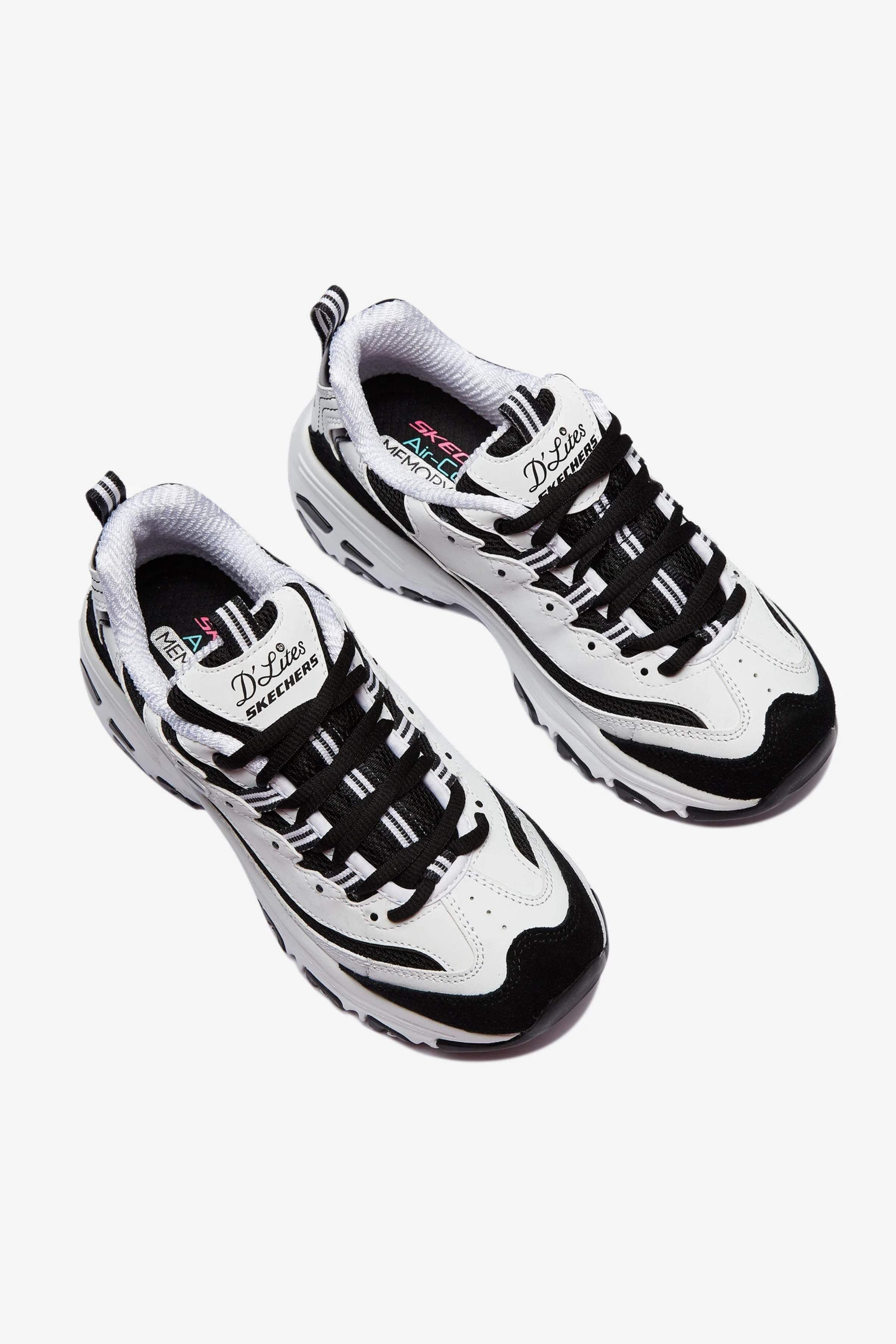 Skechers Dlites March Forward Kadın Spor Ayakkabı 13148-WBK