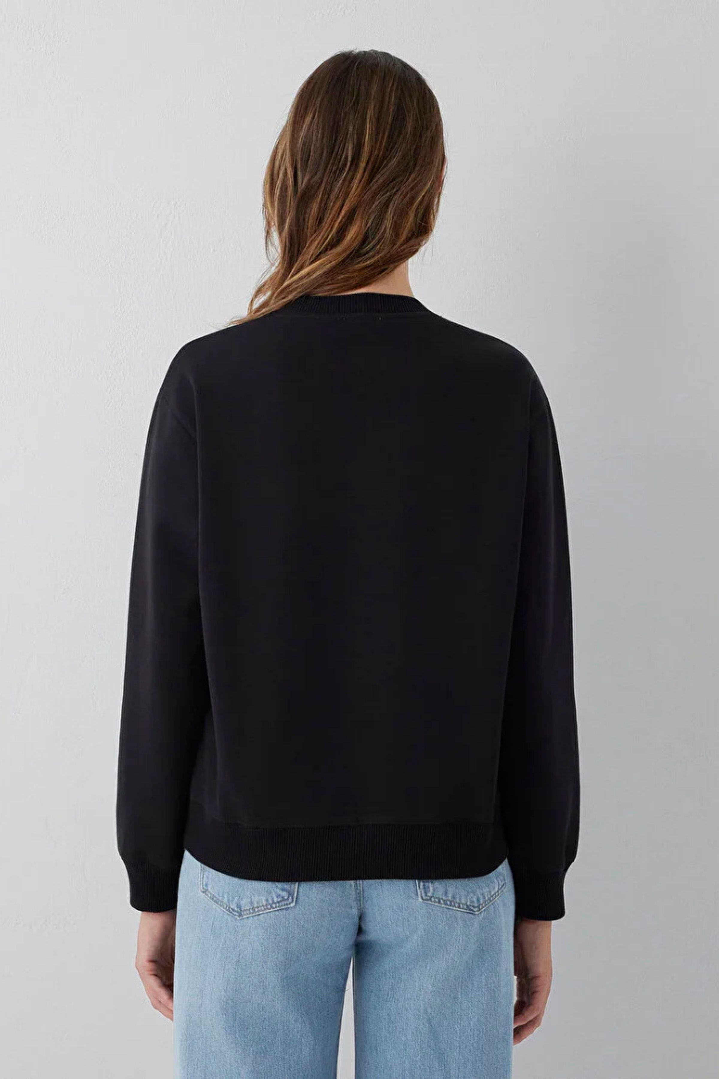 Mavi Yuvarlak Yaka Kadın Sweat M1s10571