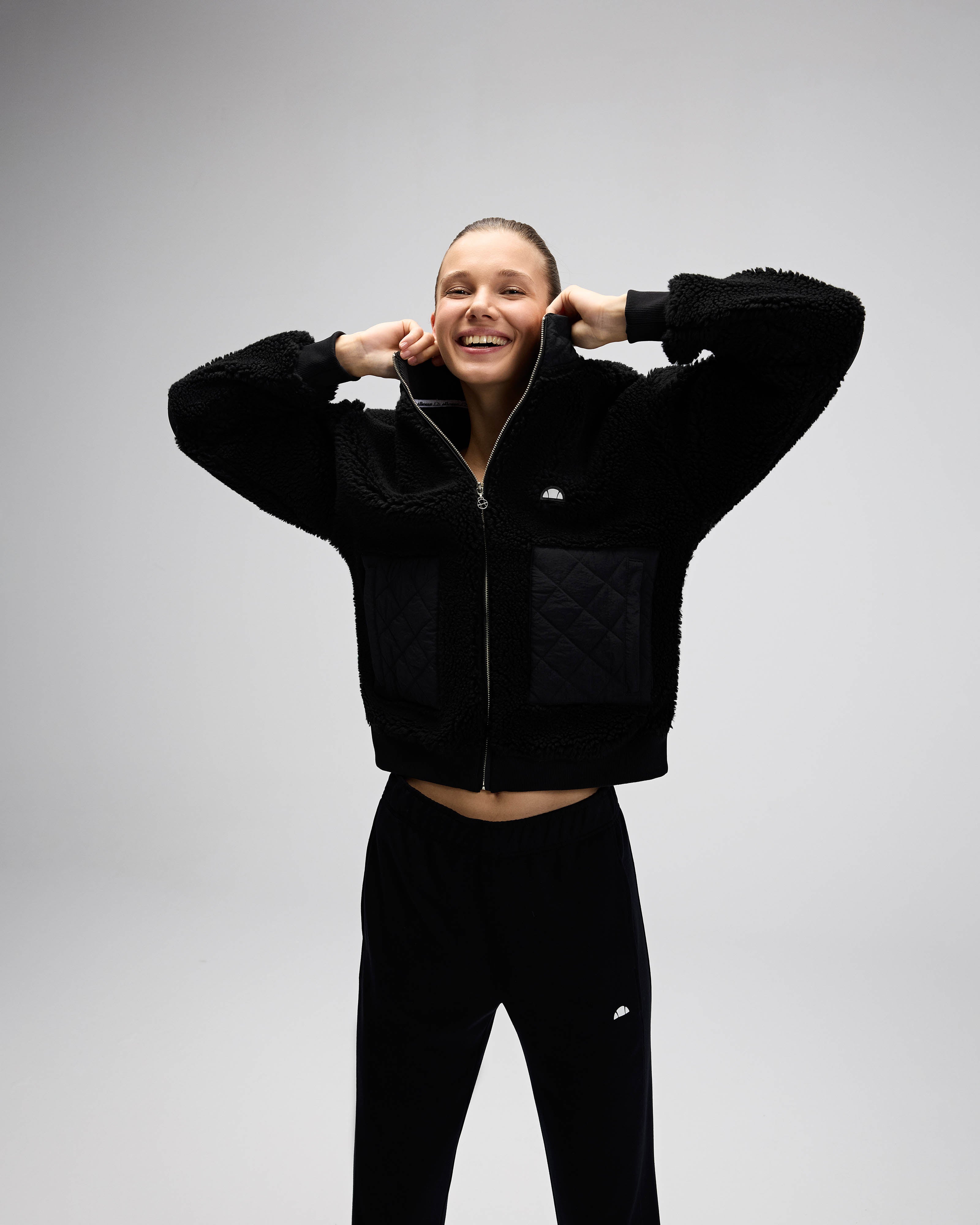 Ellesse Kadın Polar Mont Ef525-Bk