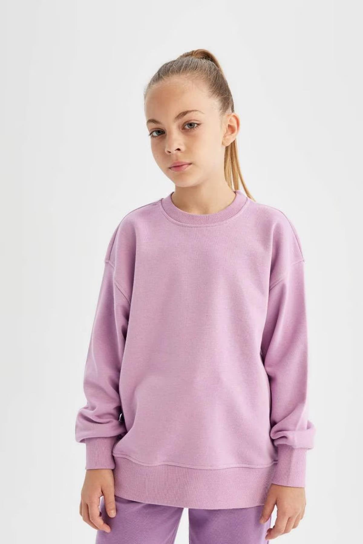 Defacto Kız Çocuk Sweat A2797A8Trd