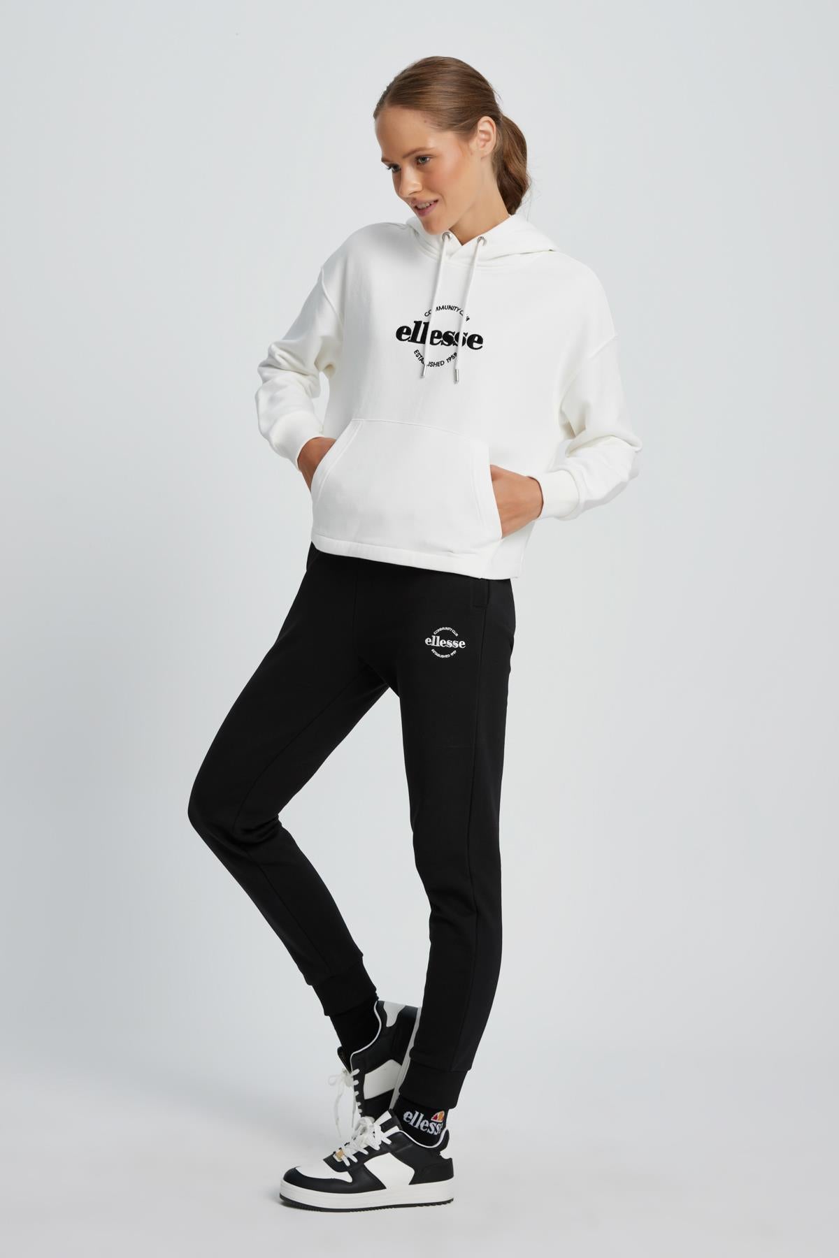 Ellesse Kadın Kapüşonlu Sweatshirt EF037-ECR