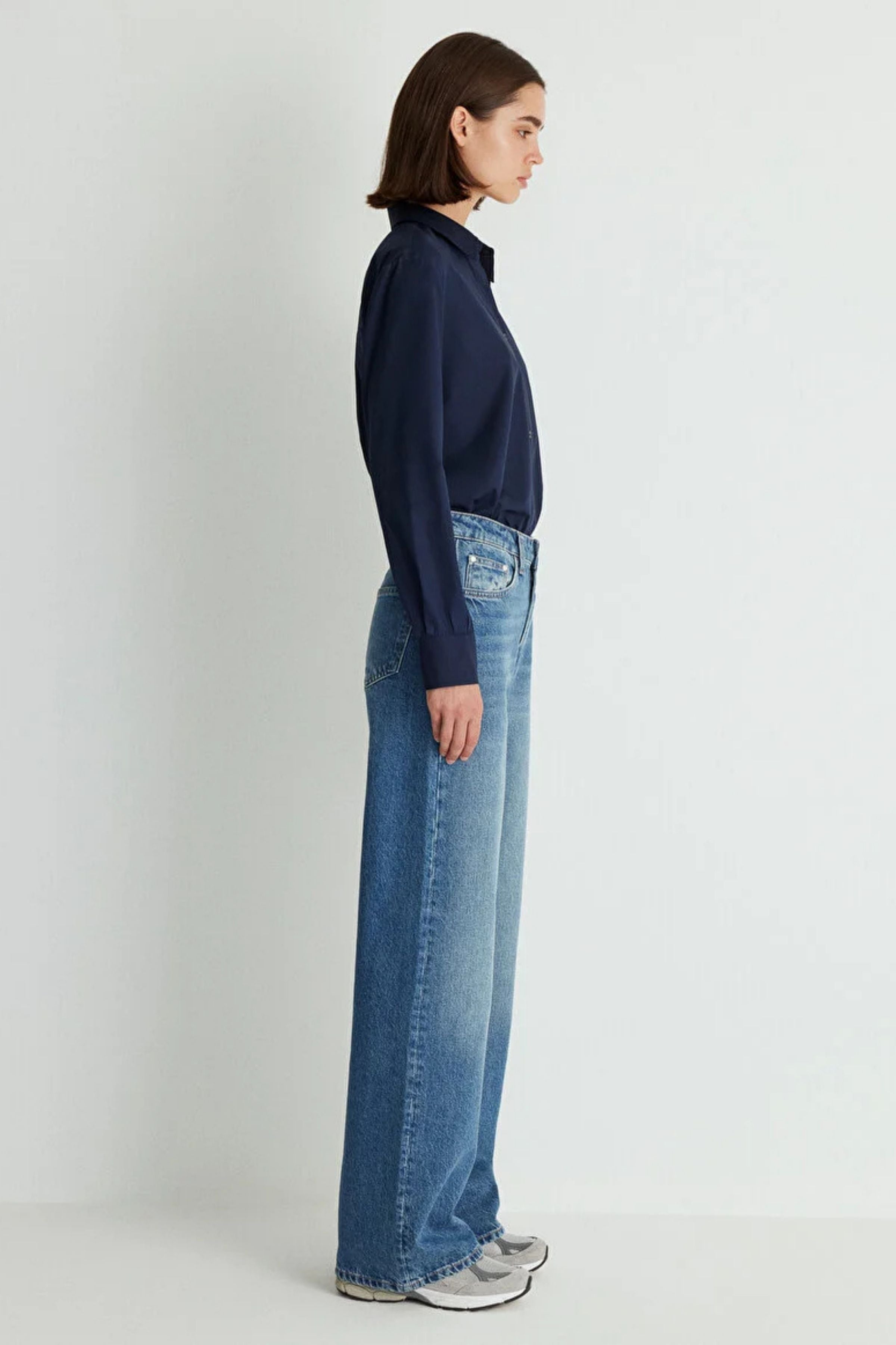 Mavi Malıbu Mid Brushed Kadın Jean Pantolon M1010152-87779