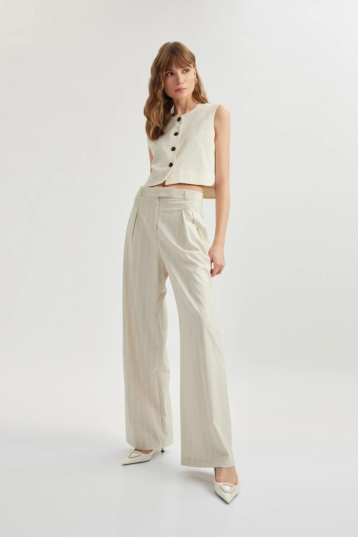 Koton Kadın Pantolon 5Sak40064Uw0S5