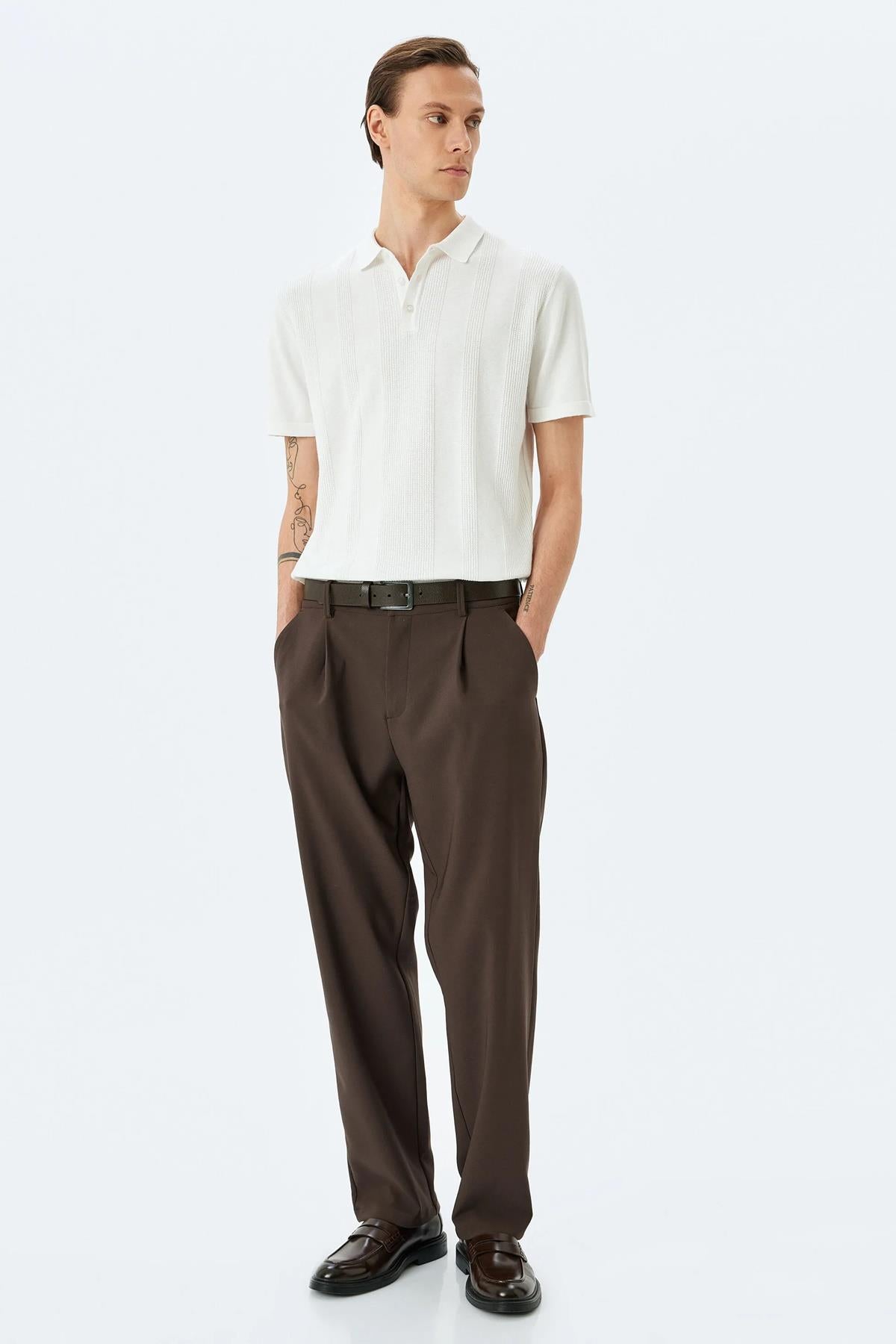 Koton Erkek Polo Yaka Tişört 5Sam70016Ht000