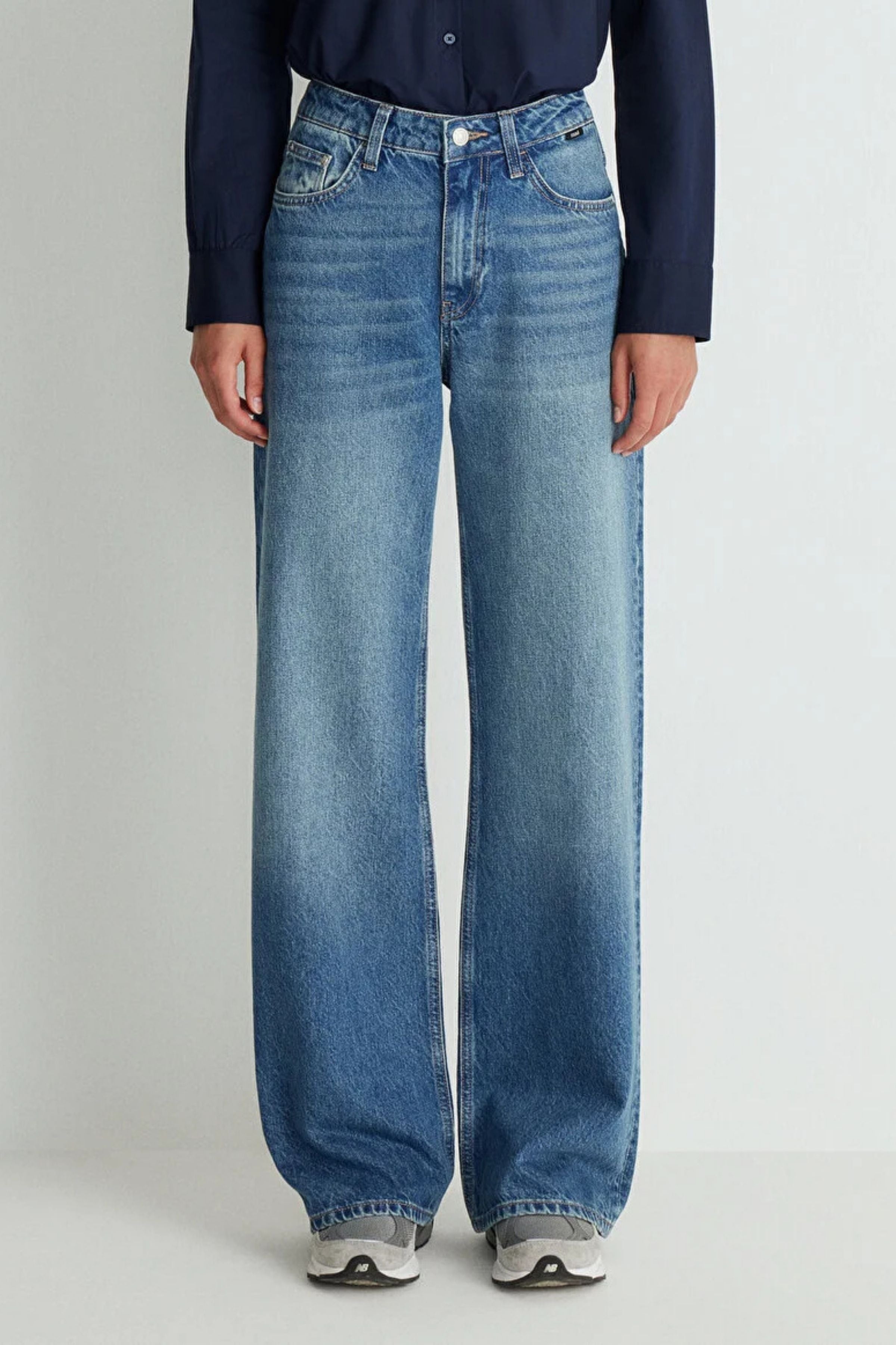 Mavi Malıbu Mid Brushed Kadın Jean Pantolon M1010152-87779