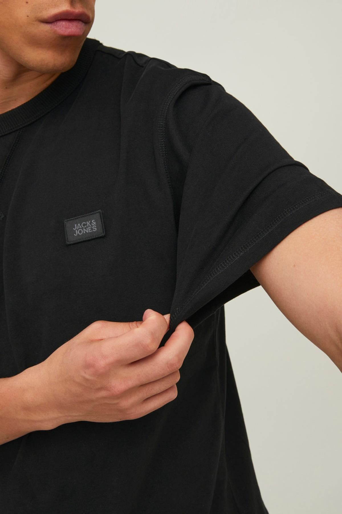 Jack&Jones Jcoclassıc Waffle Erkek Tişört 12214066