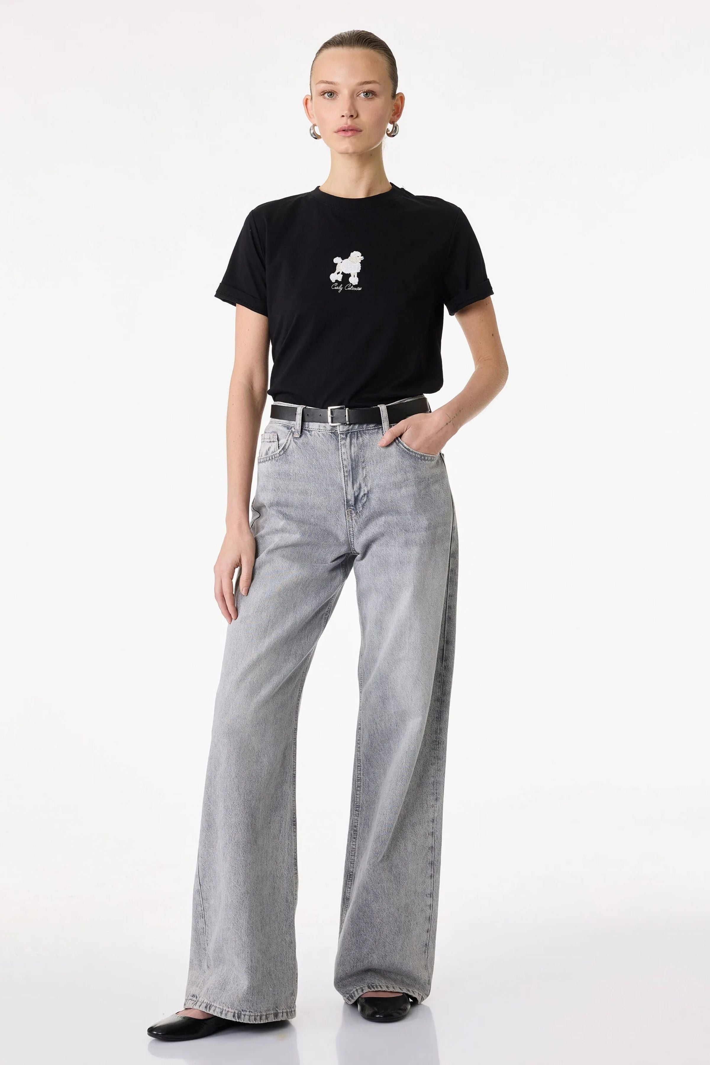 Koton Kadın Tişört 6SAK50104EK999