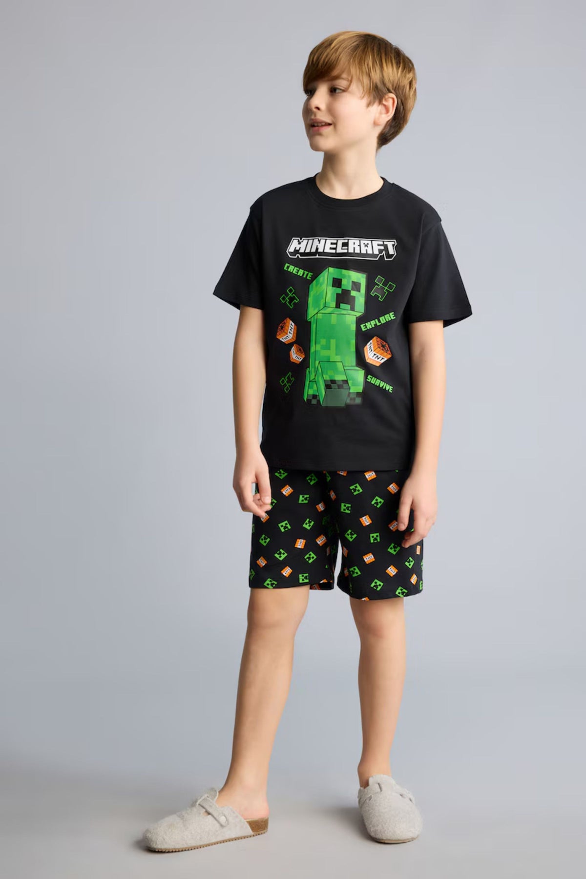 Defacto Erkek Çocuk Pijama Takımı H0371a8bk81