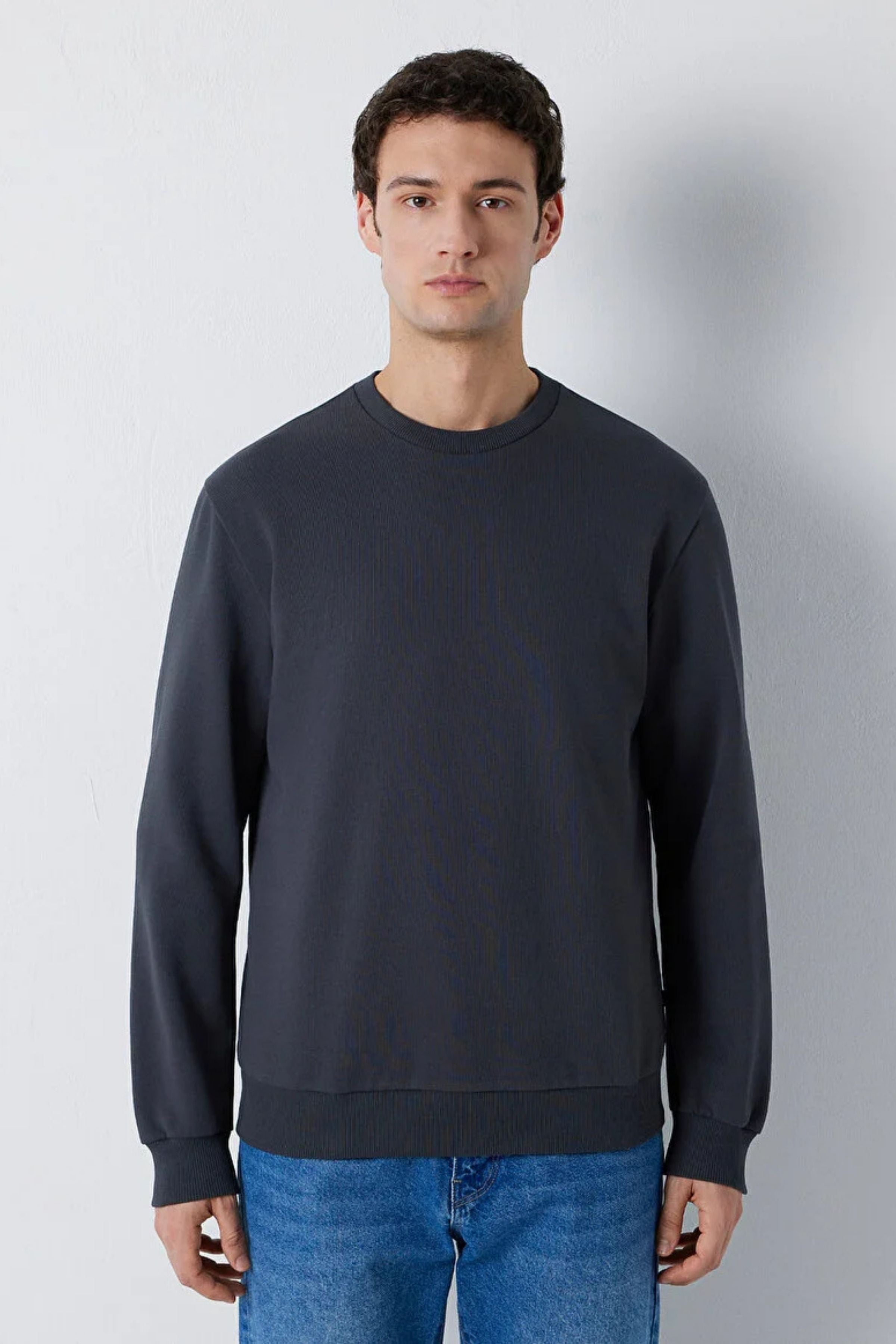 Mavi Bisiklet Yaka Erkek Sweat M0S10457-91268
