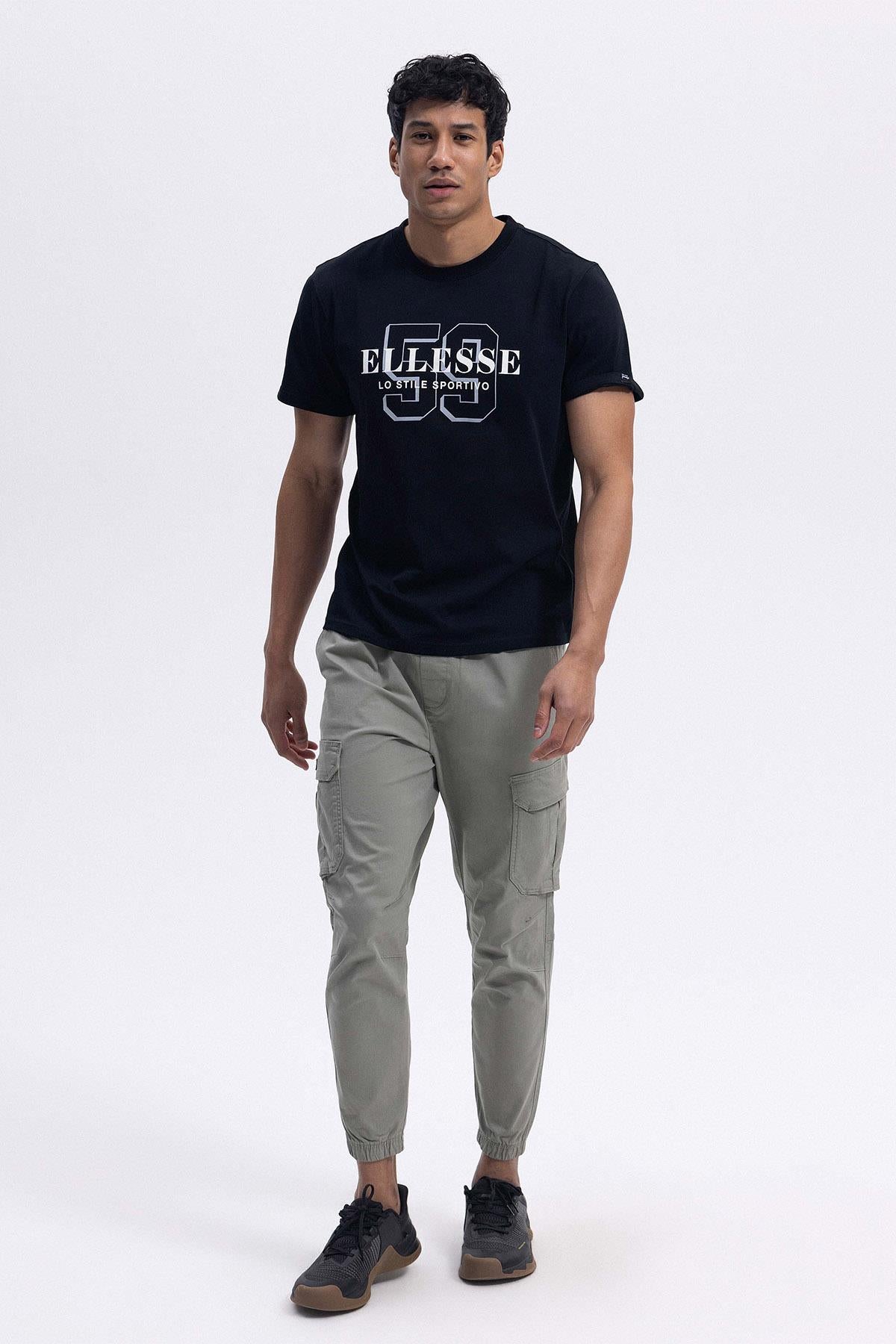 Ellesse Erkek Tişört EM455-BK