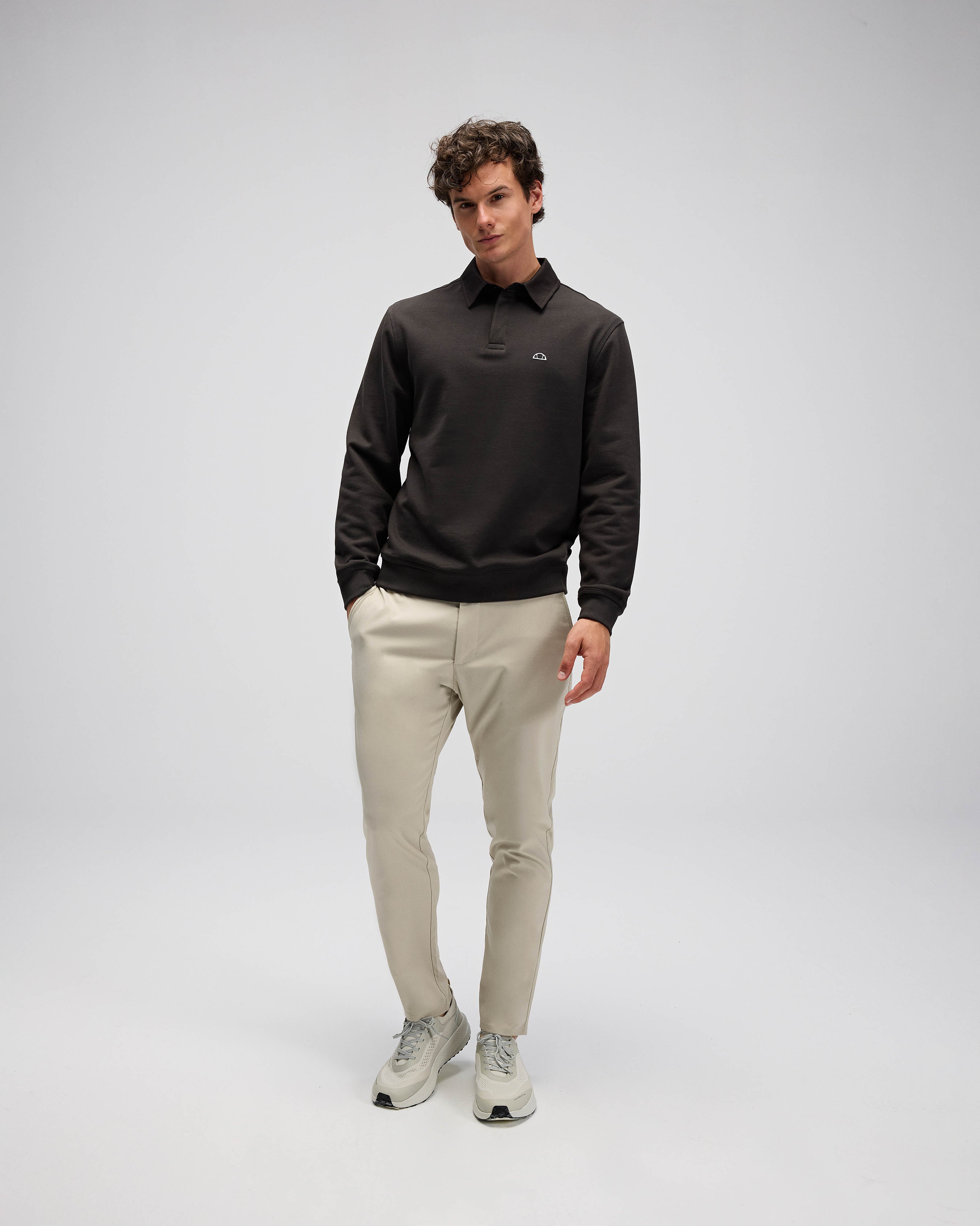 Ellesse Erkek Polo Sweatshirt Em607-Kh