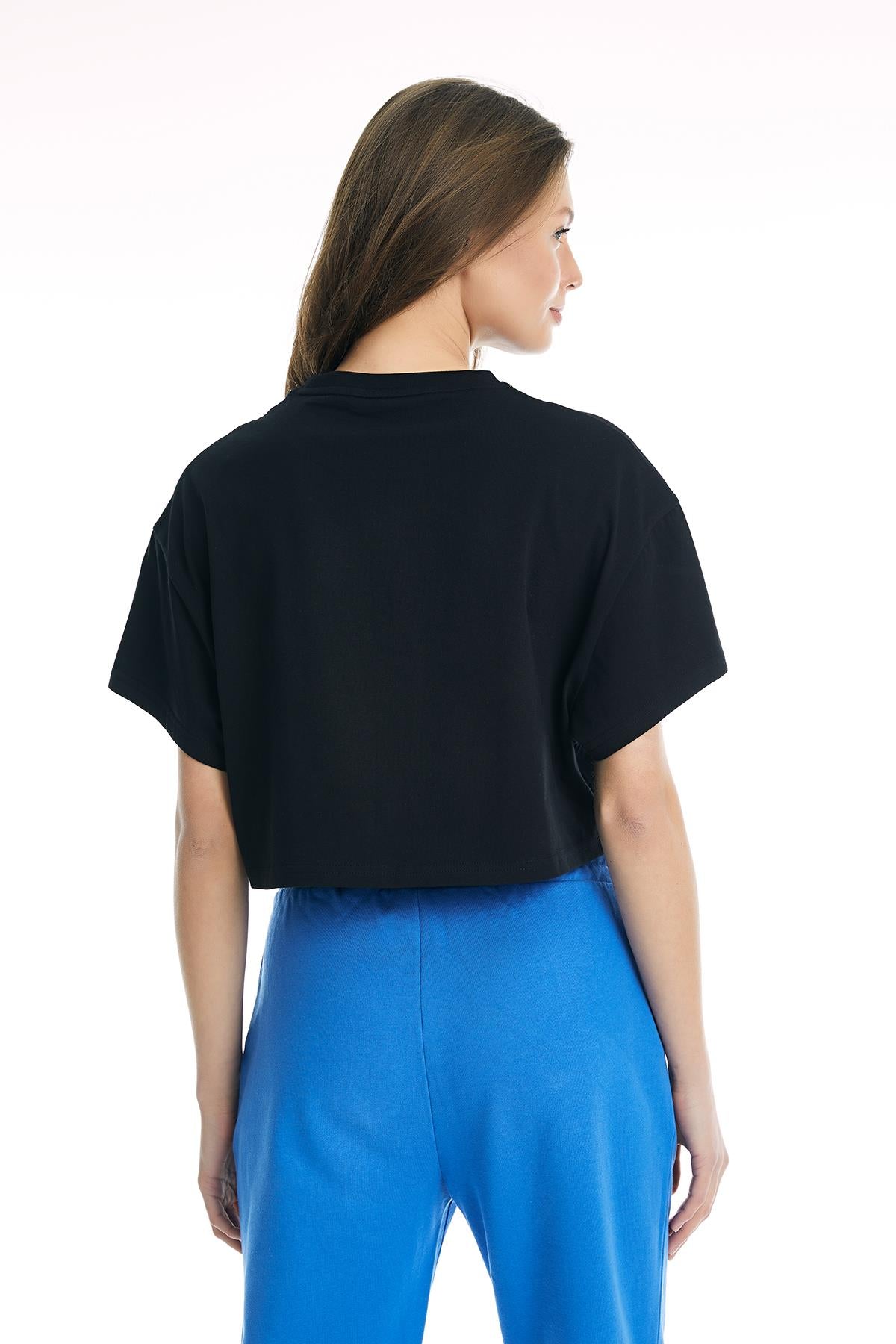 Ellesse Kadın Crop Top EF014-BK
