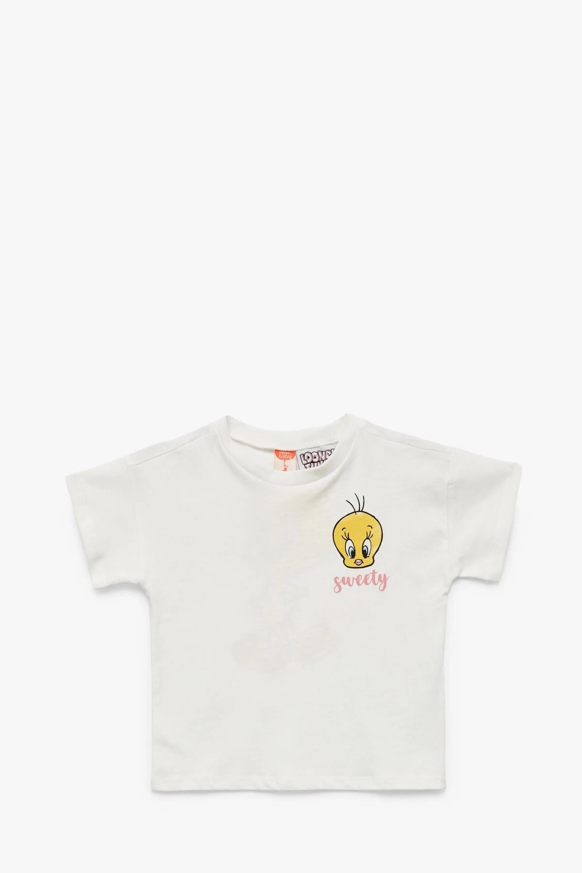 Koton Kız Bebek Tişört 5Smg10165Ak010